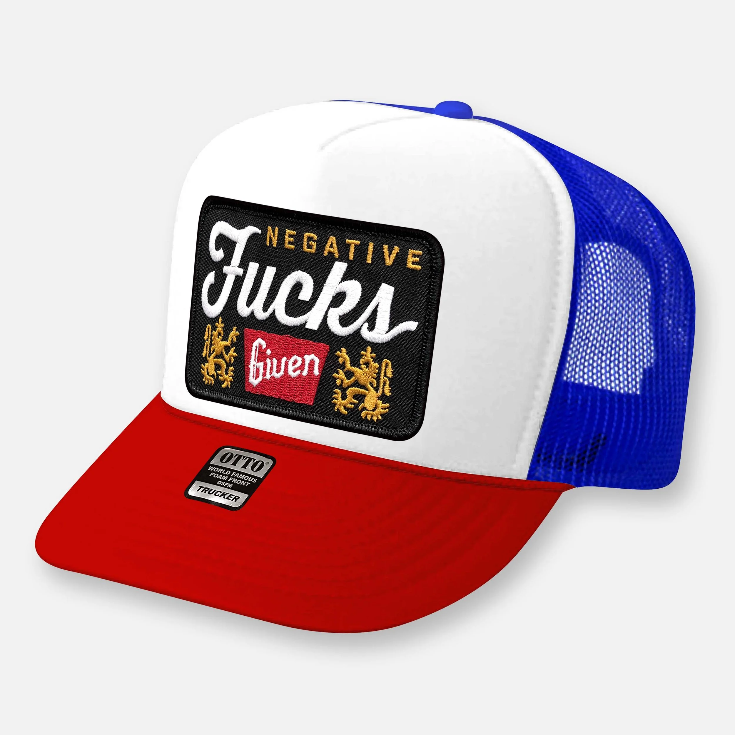 LESS THAN ZERO PATCH HAT_RED-WHITE-ROYAL CURVED BILL.jpg