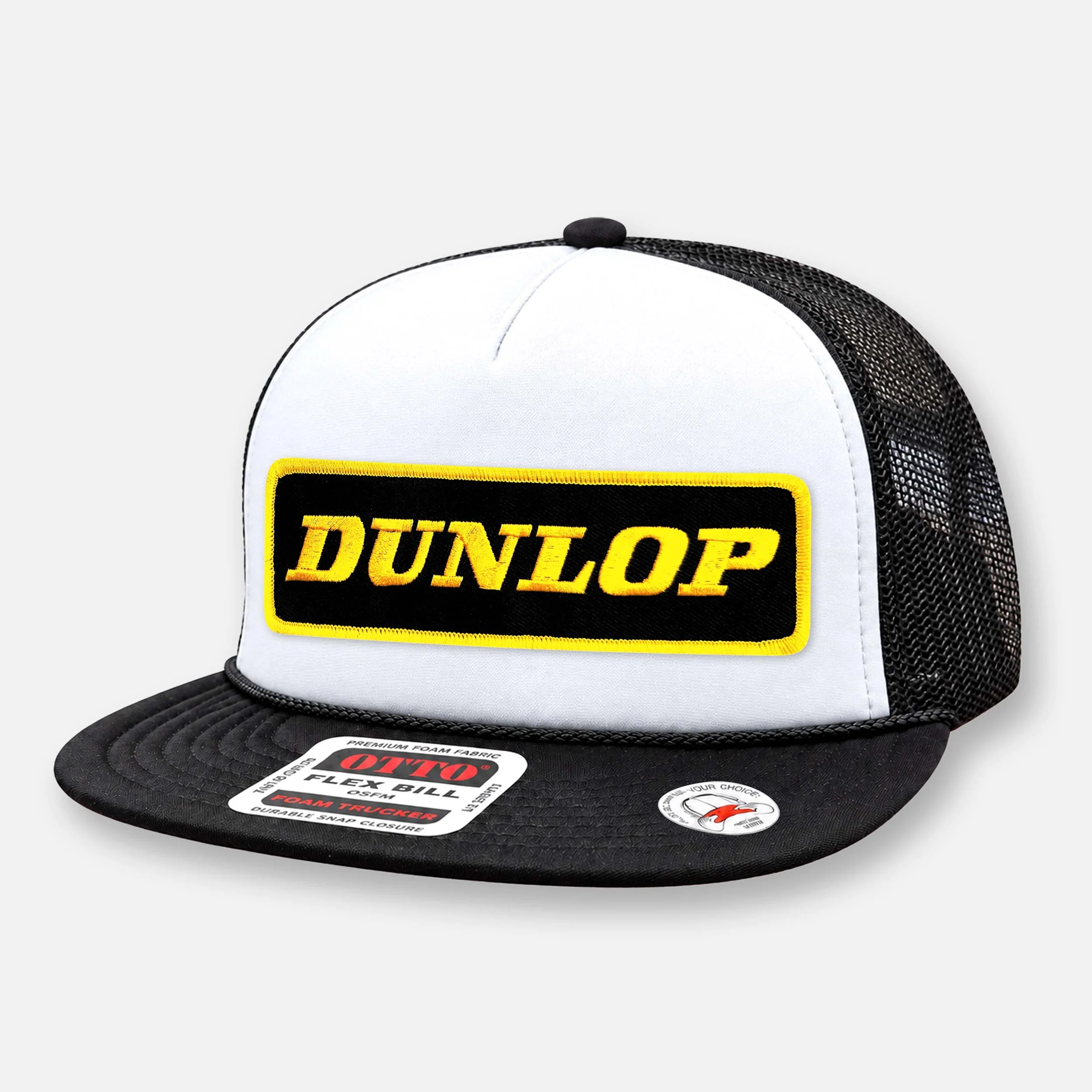 DUNLOP FLAT BILL_BLACK-WHITE.jpg