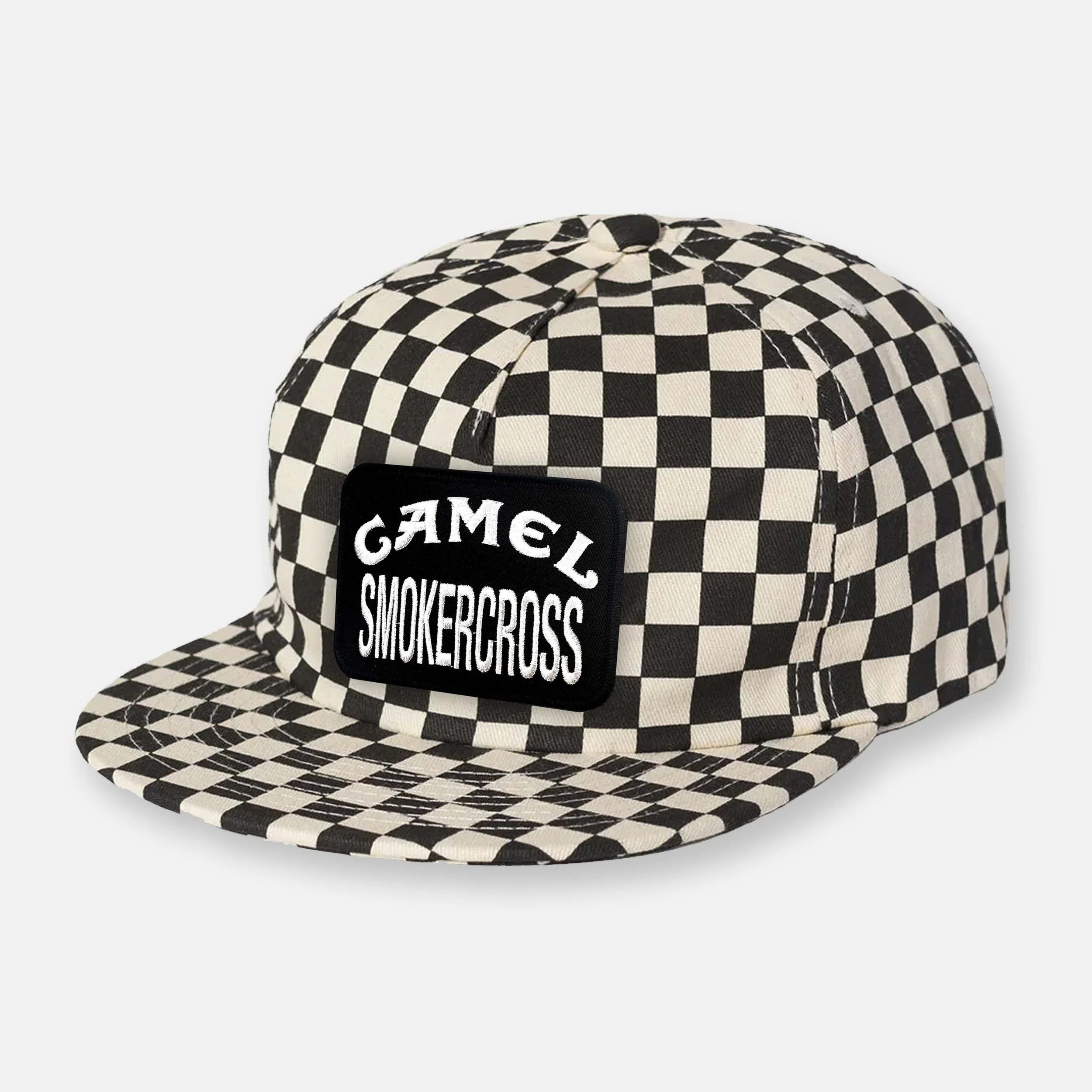 CAMEL RACE PATCH BLACK_CHECKER HAT.jpg