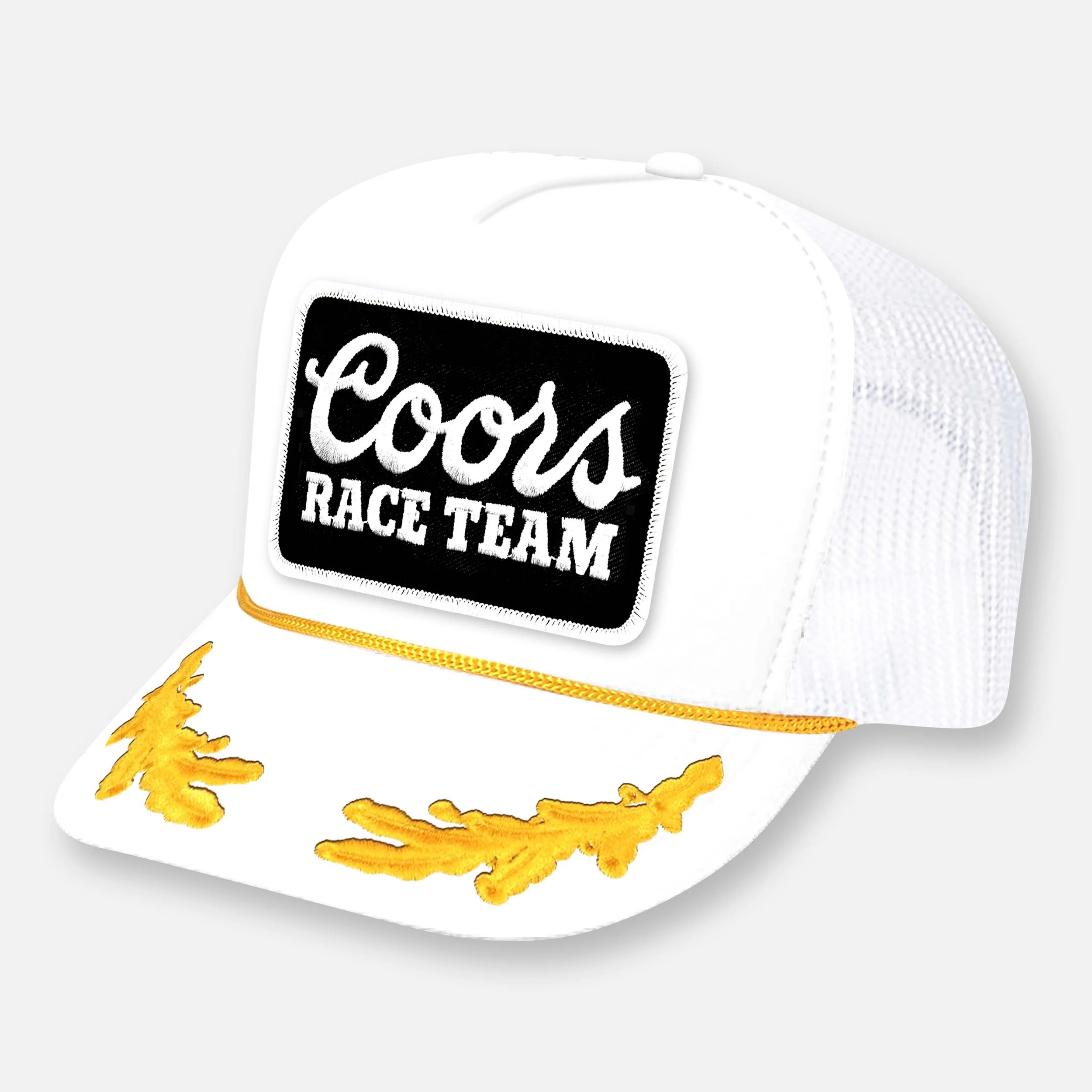 BANQUET RACE TEAM HAT_WHITE-YELLOW CAPTAIN.jpg