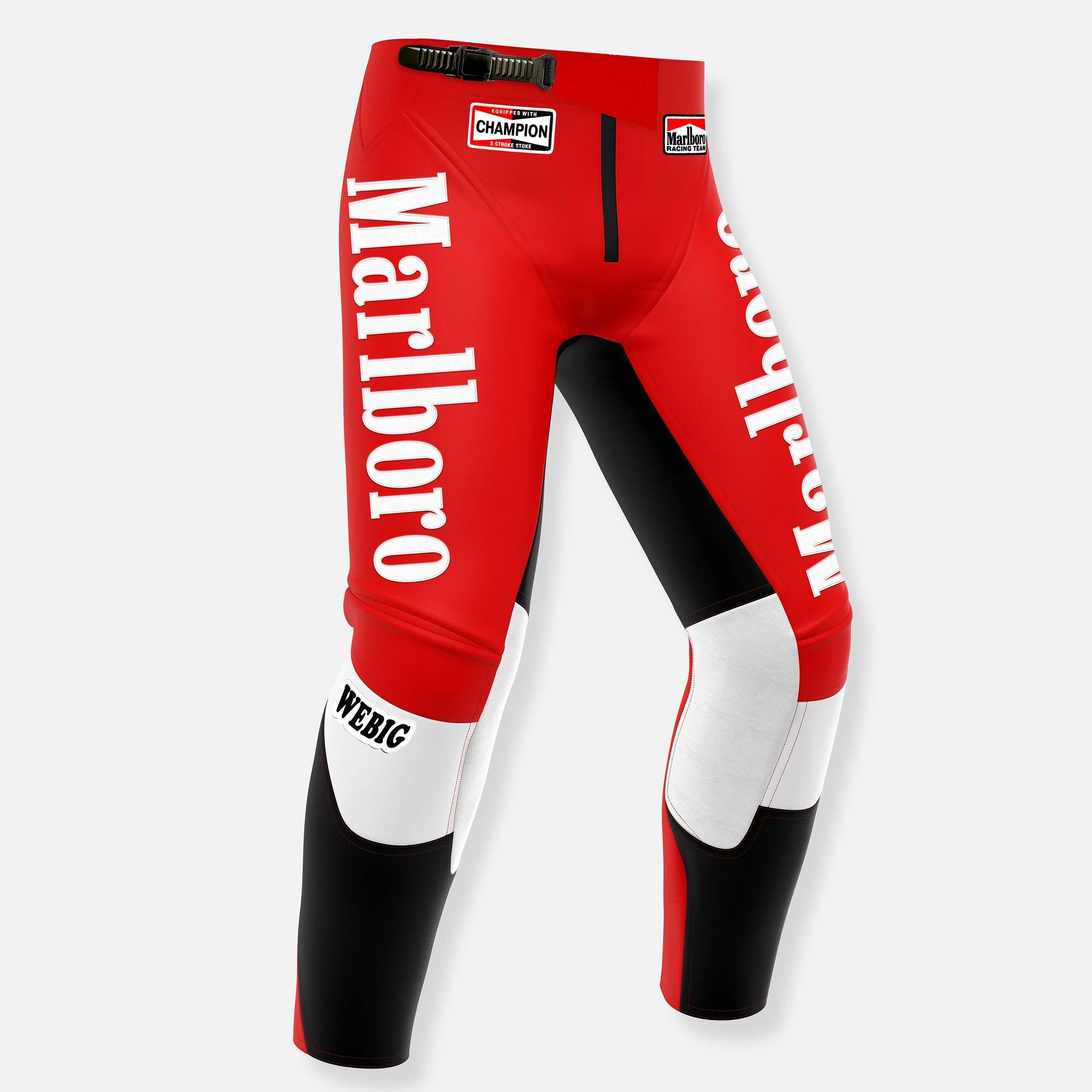 FORMULA 1 MOTO PANT RED