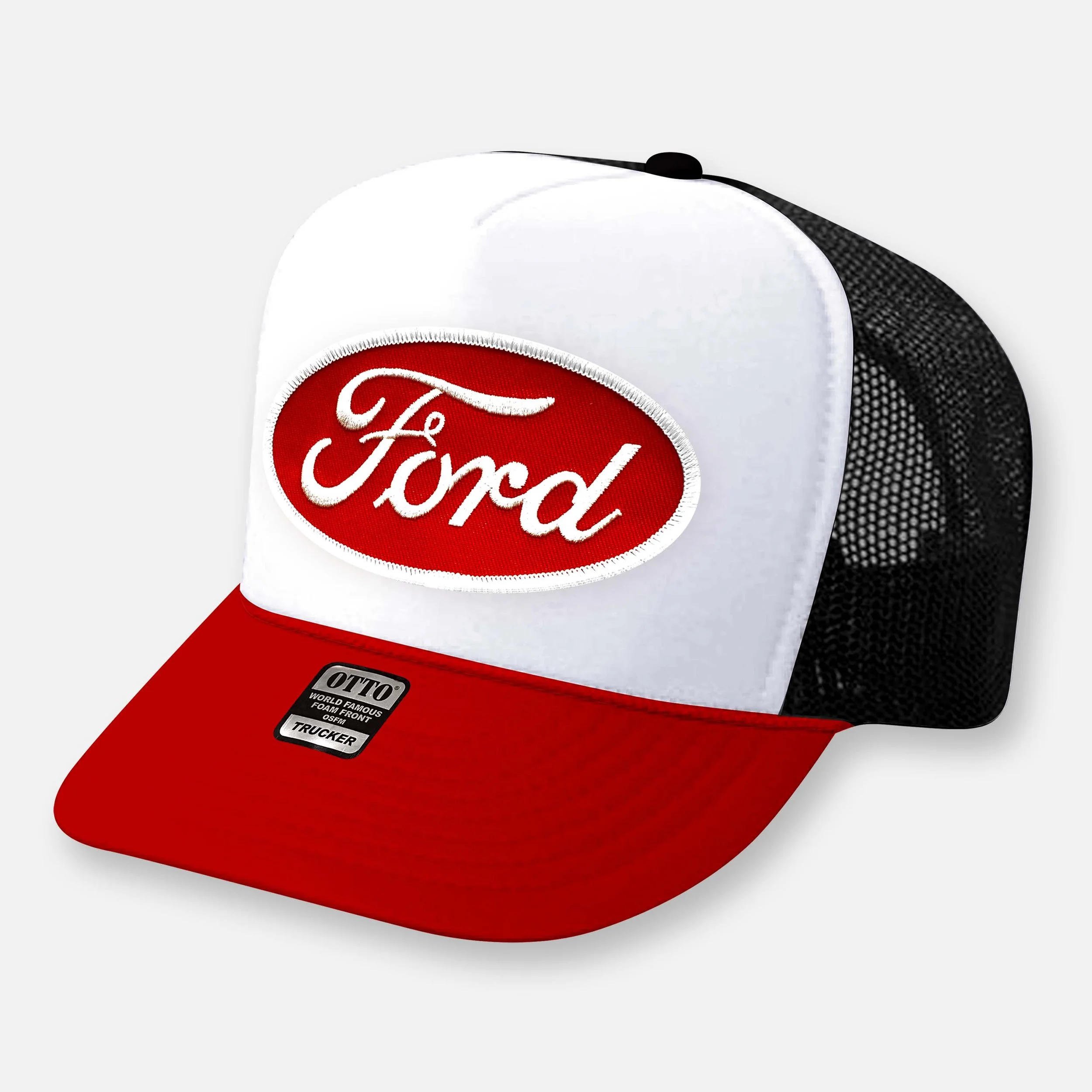 SHAGGIN WAGON TRUCKER HAT_RED-WHITE-BLACK.jpg