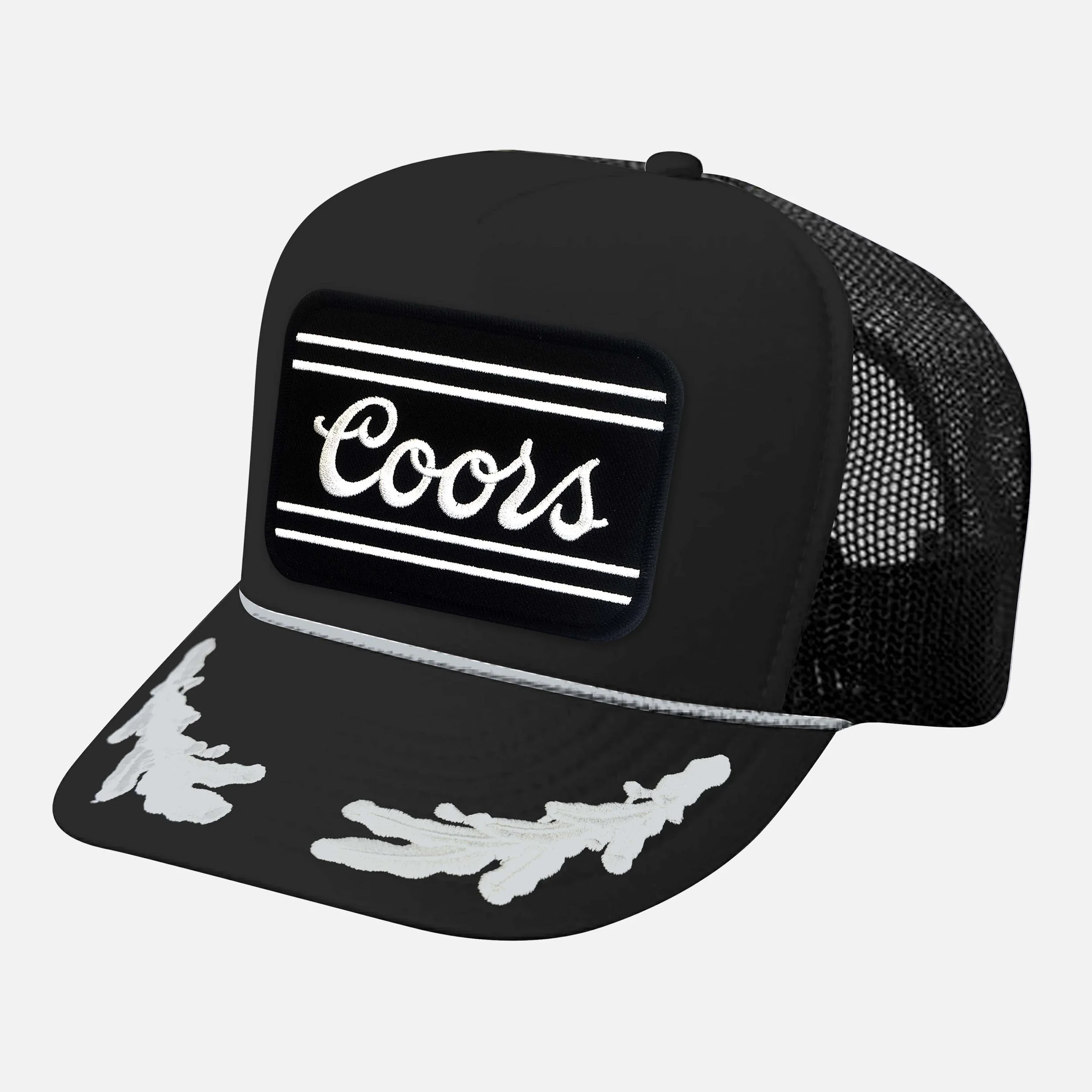 BANQUET CLASSIC HAT_BLACK-SILVER CAPTAIN.jpg