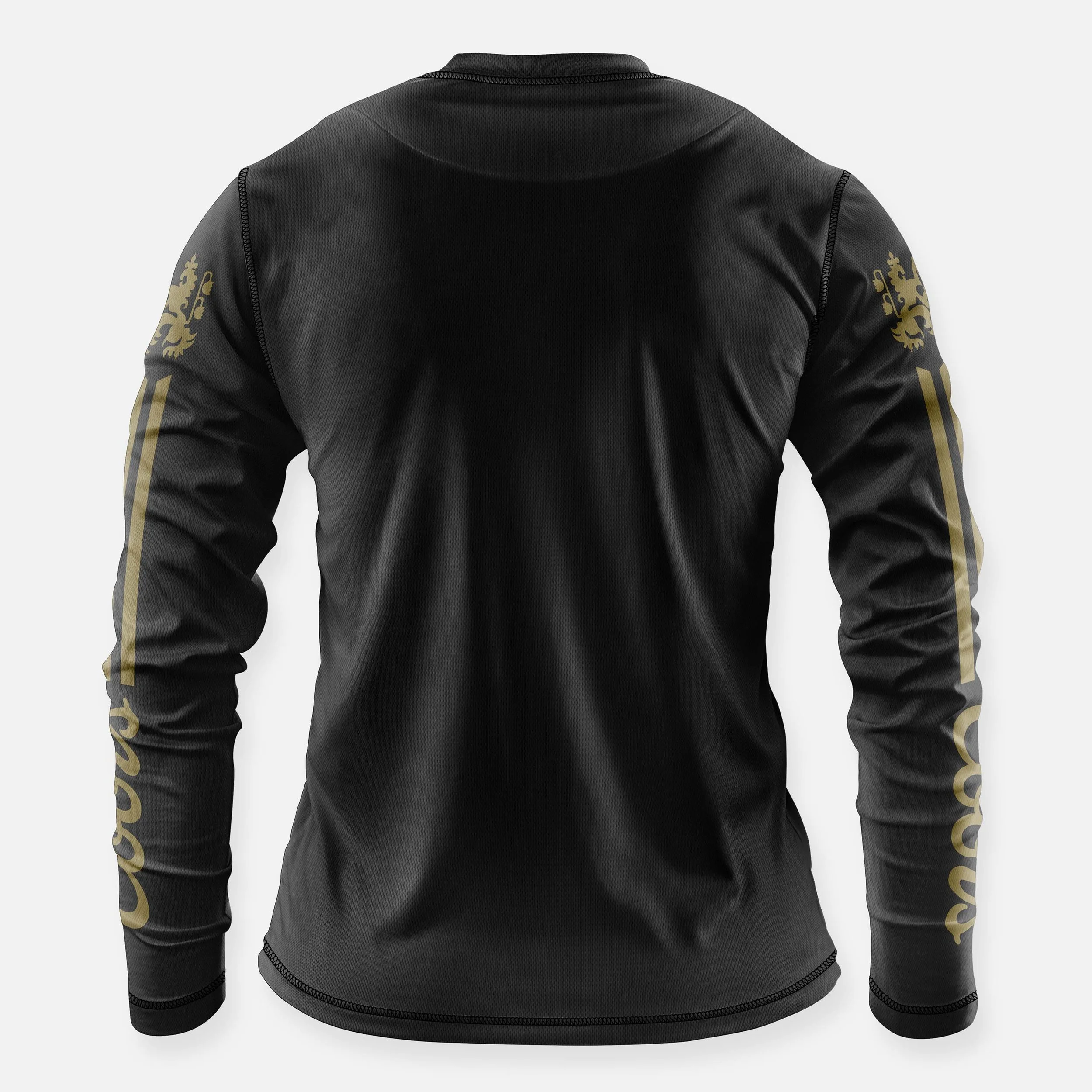 BANQUET MOTO JERSEY_GOLD ON BLACK_BACK.jpg