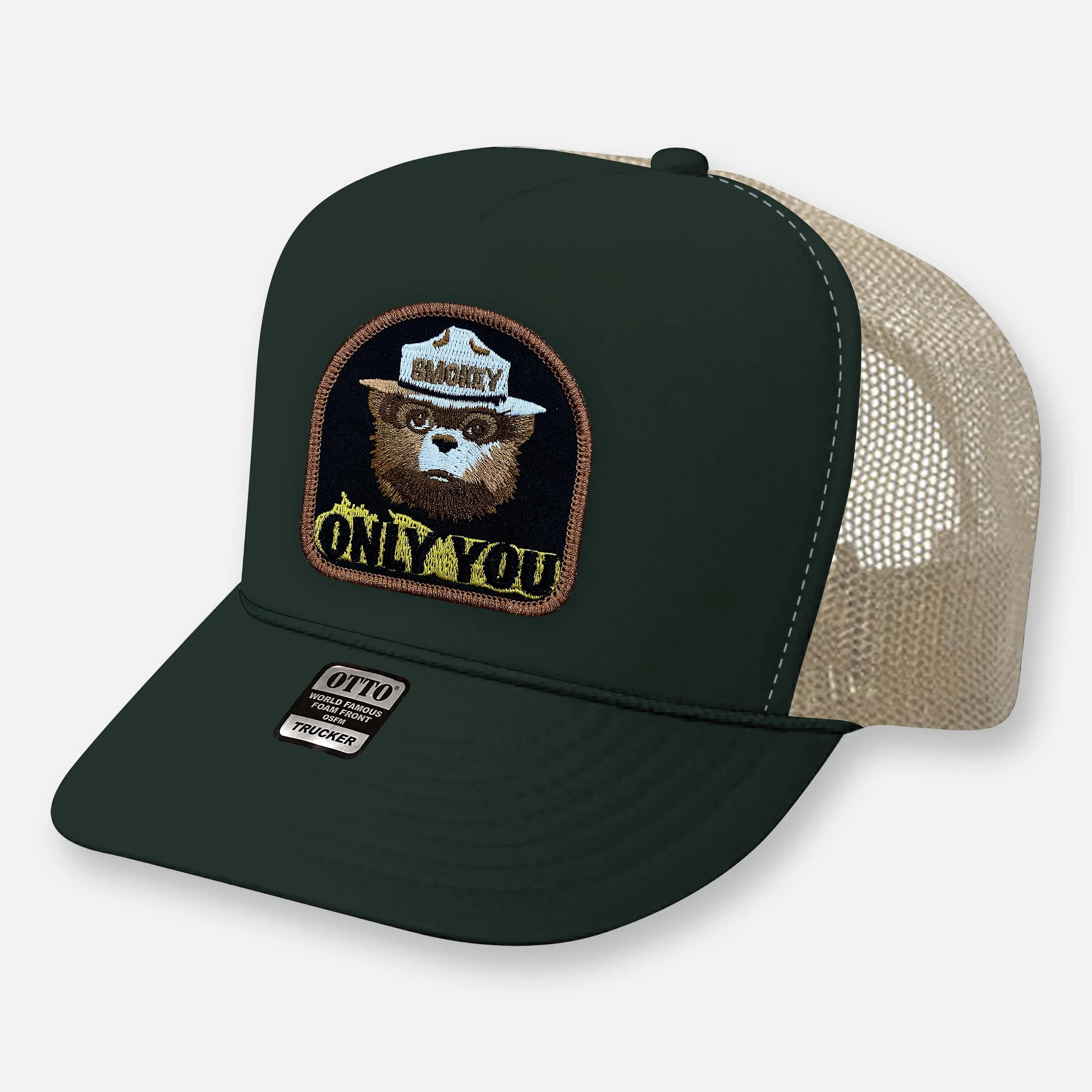 SMOKEY HAT_DARK GREEN-TAN.jpg
