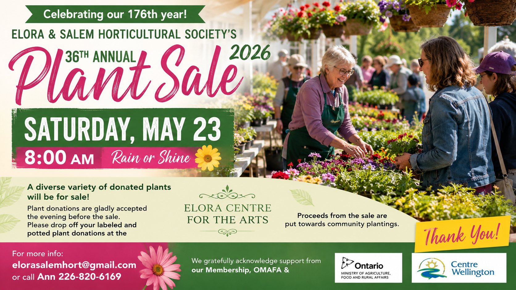 36th Annual Spring Plant Sale
