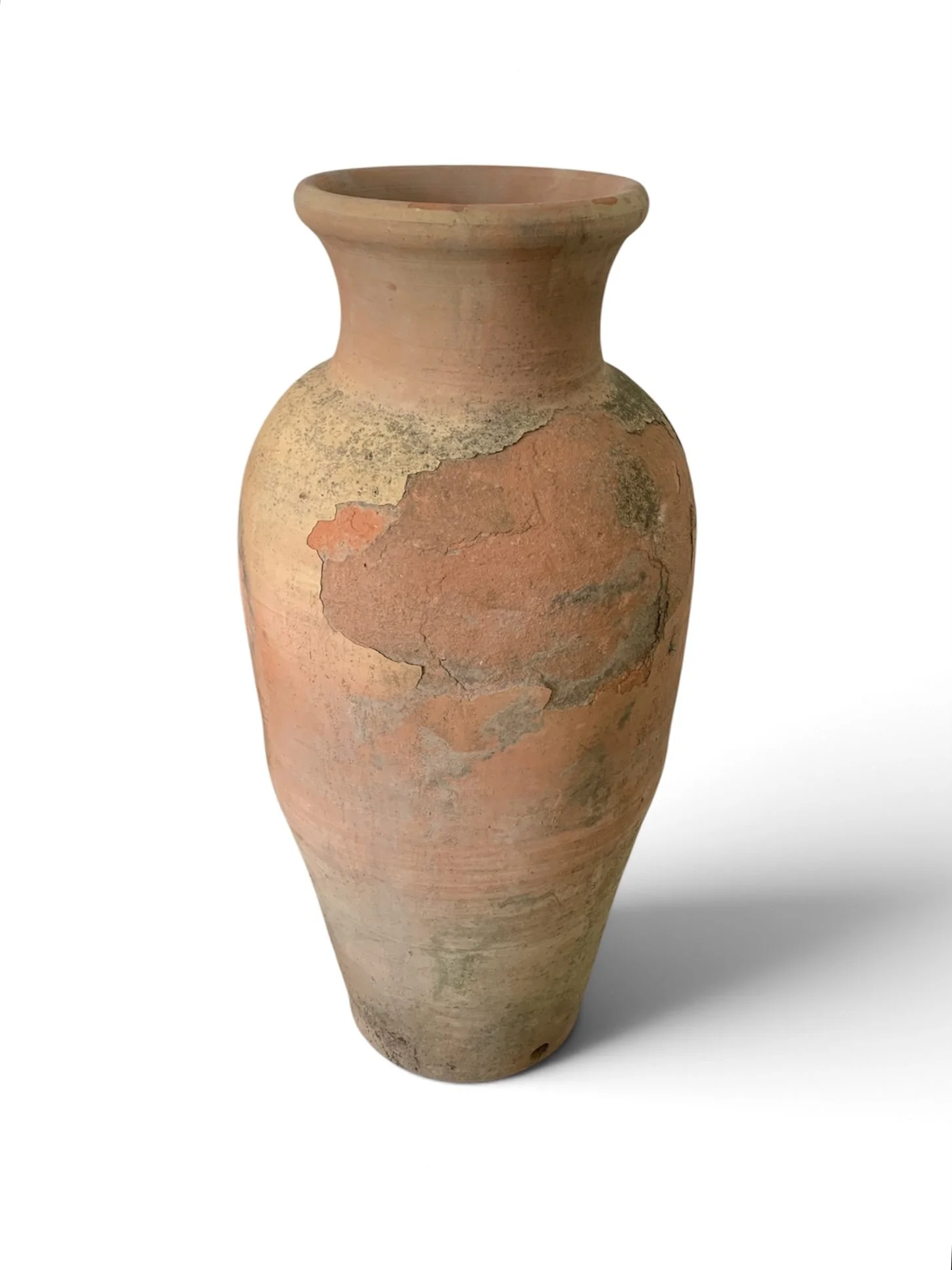 Vintage Mediterranean Terracotta Vessel