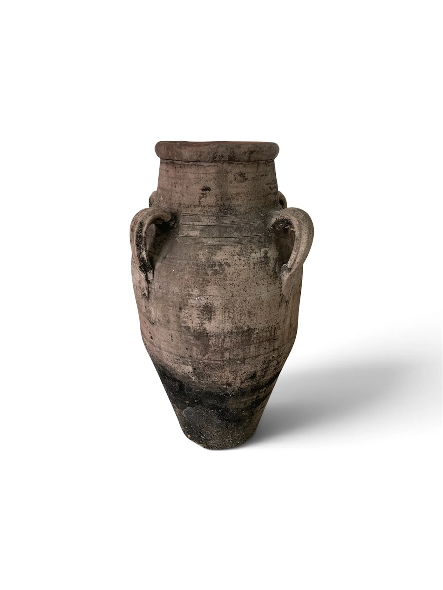 VINTAGE MEDITERRANEAN OLIVE JAR.