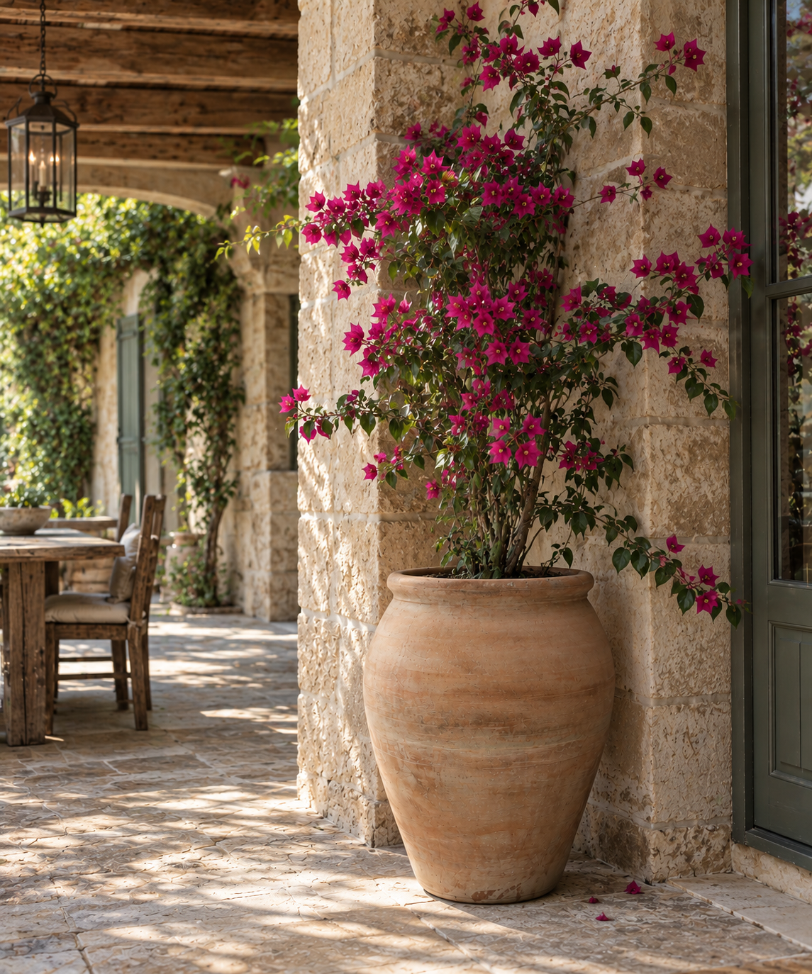 Sunlit Bougainvillea Courtyard Retreat.png
