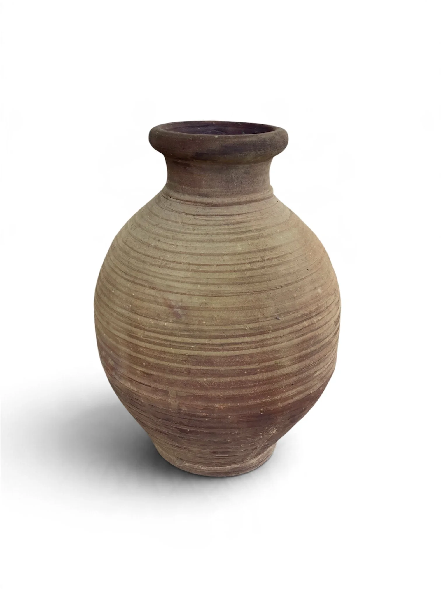 VINTAGE RIBBED MEDITERRANEAN JAR