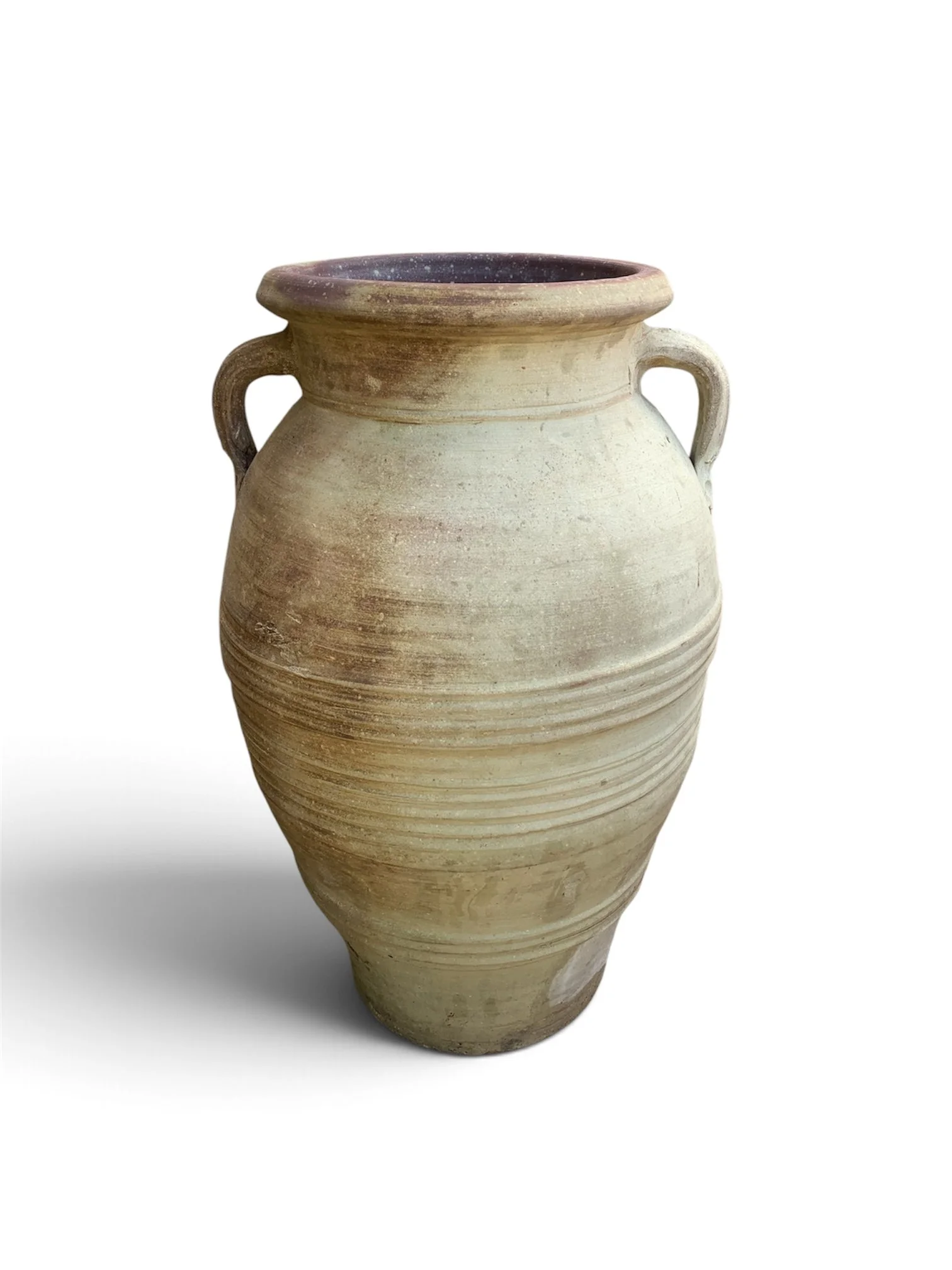 Vintage Mediterranean Olive Jar