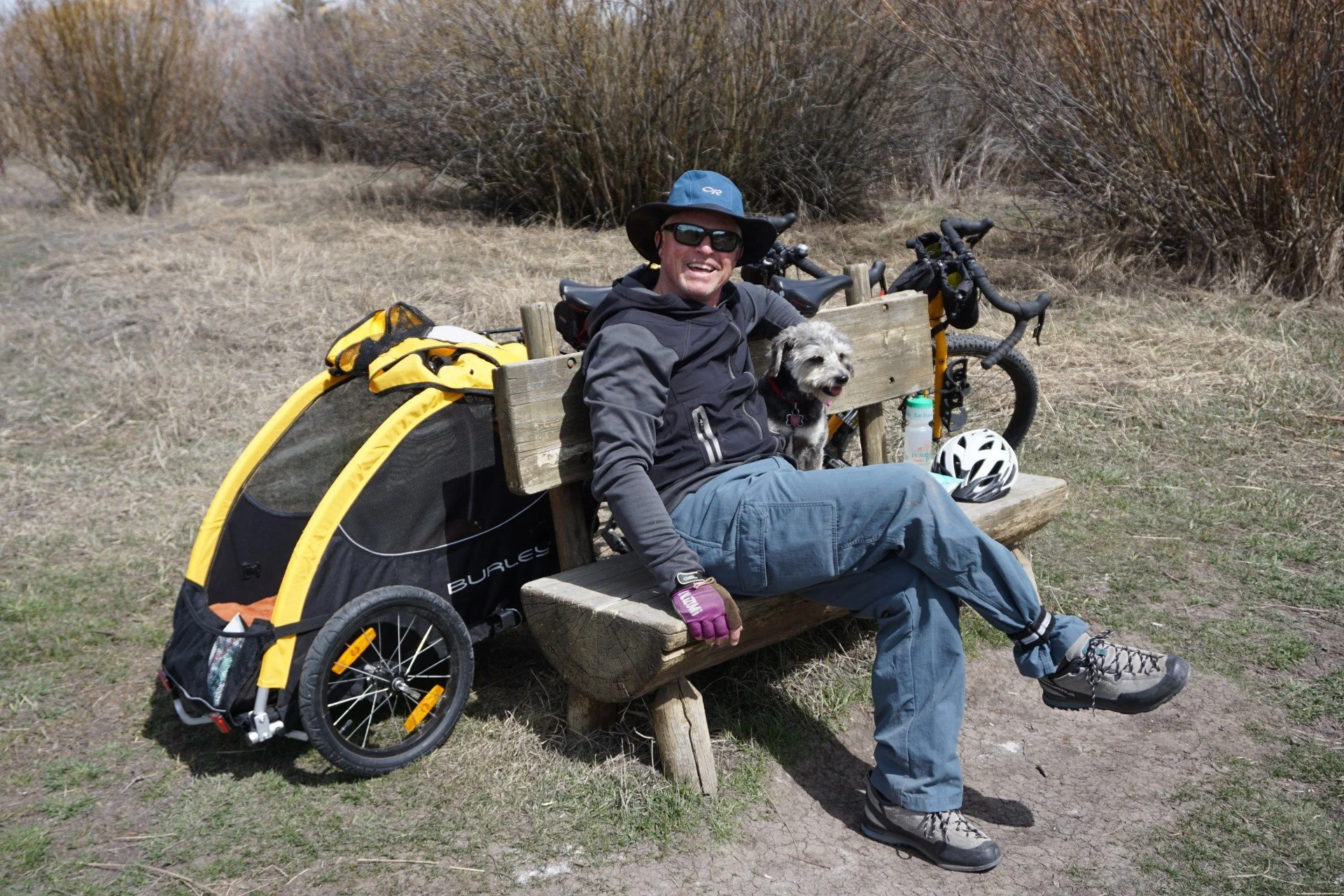Dave Hodges enjoying Teton County