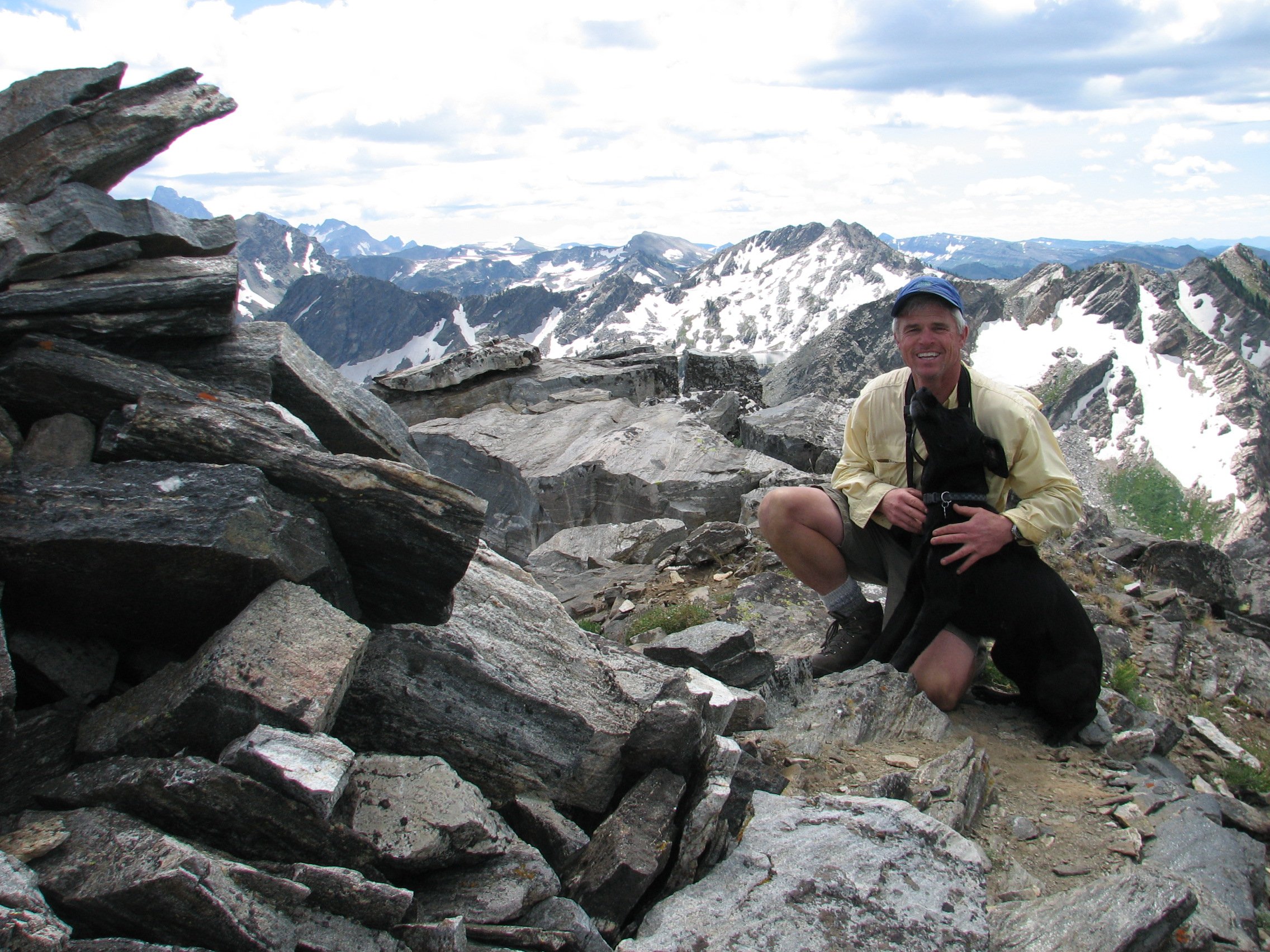 Dave Hodges climbing