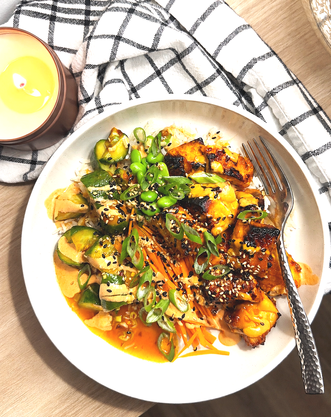 Spicy Salmon Bowl