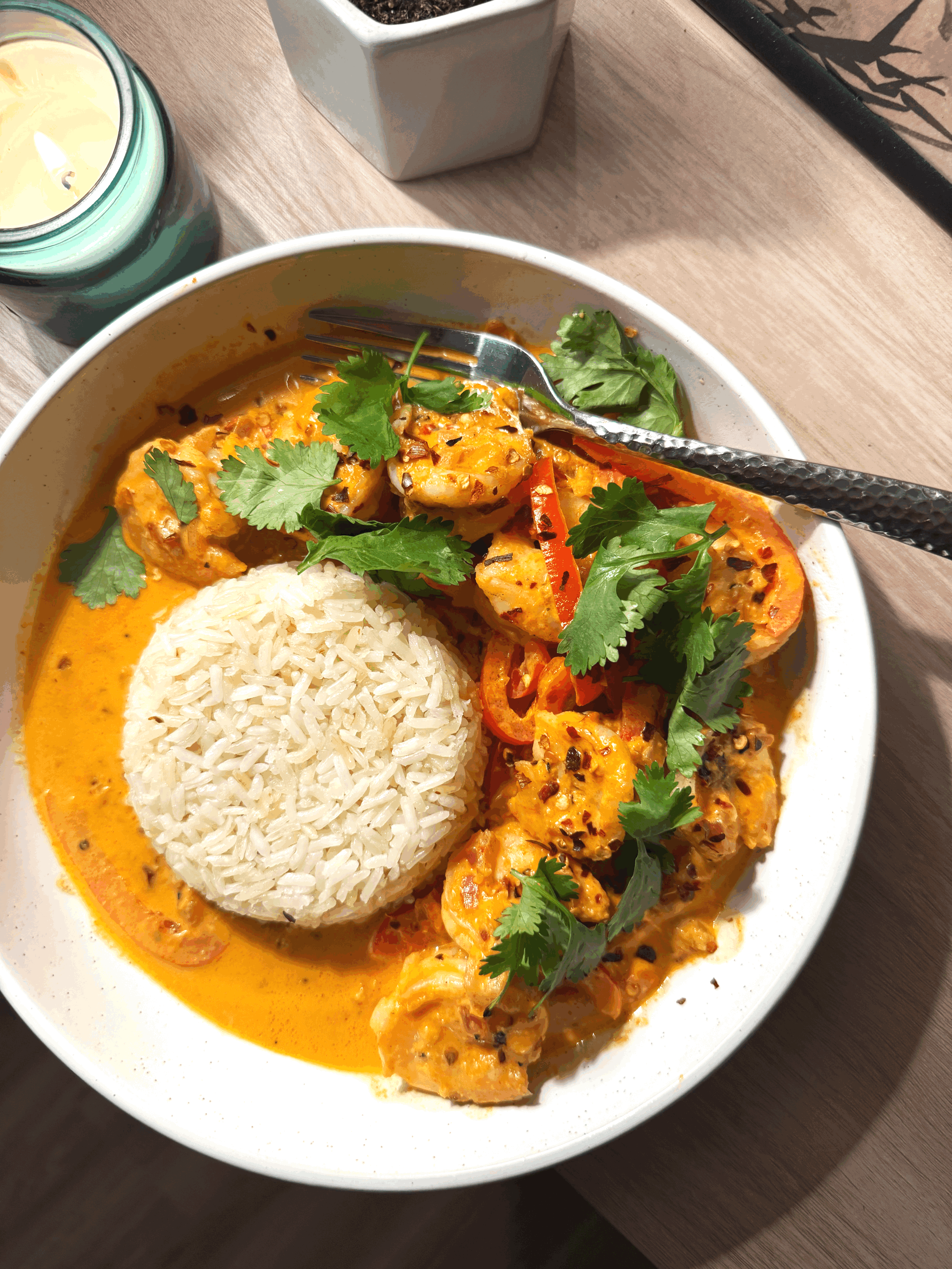 Coconut Curry Shrimp
