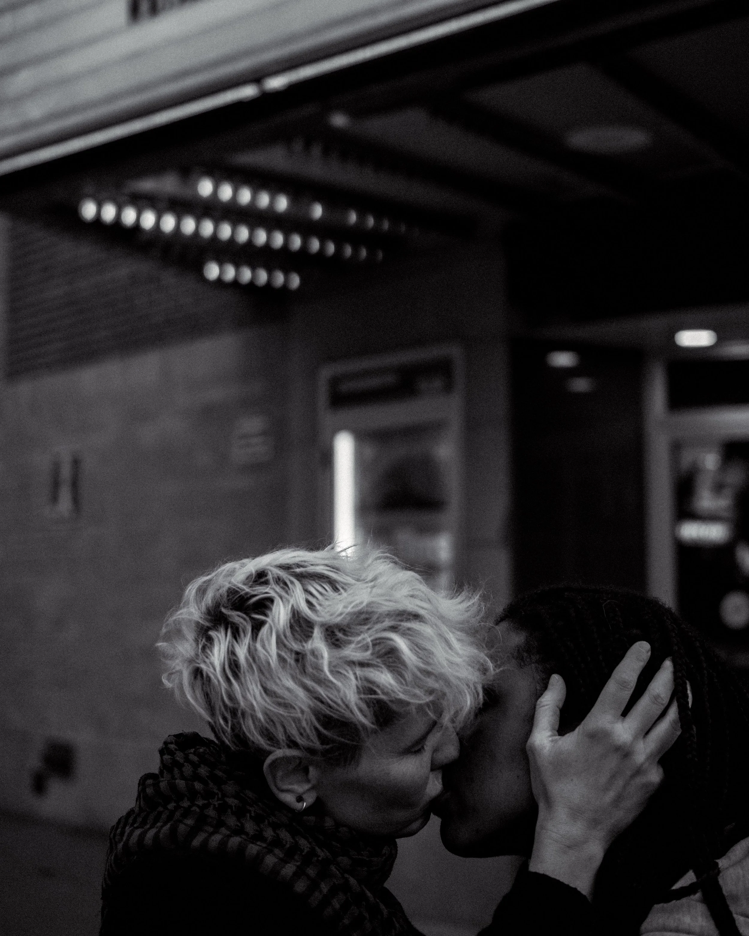 PEOPLE KISSING &mdash; 006 &mdash; Elena &amp; Celia 

#peoplekissing #wlw #queerlove #queermtl #queerartist