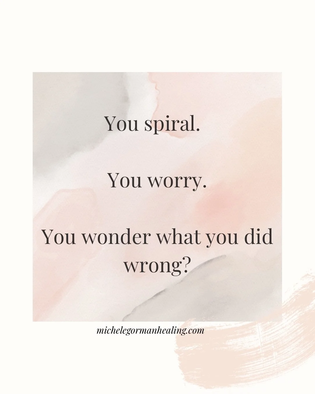 You&rsquo;ve been asking why you spiral. Why you worry. Why you wonder what you did wrong.

The answer lives closer to you than you might know.

Trust speaks through intuition.
Compassion is born from trust.
And when compassion grows &mdash; the hear