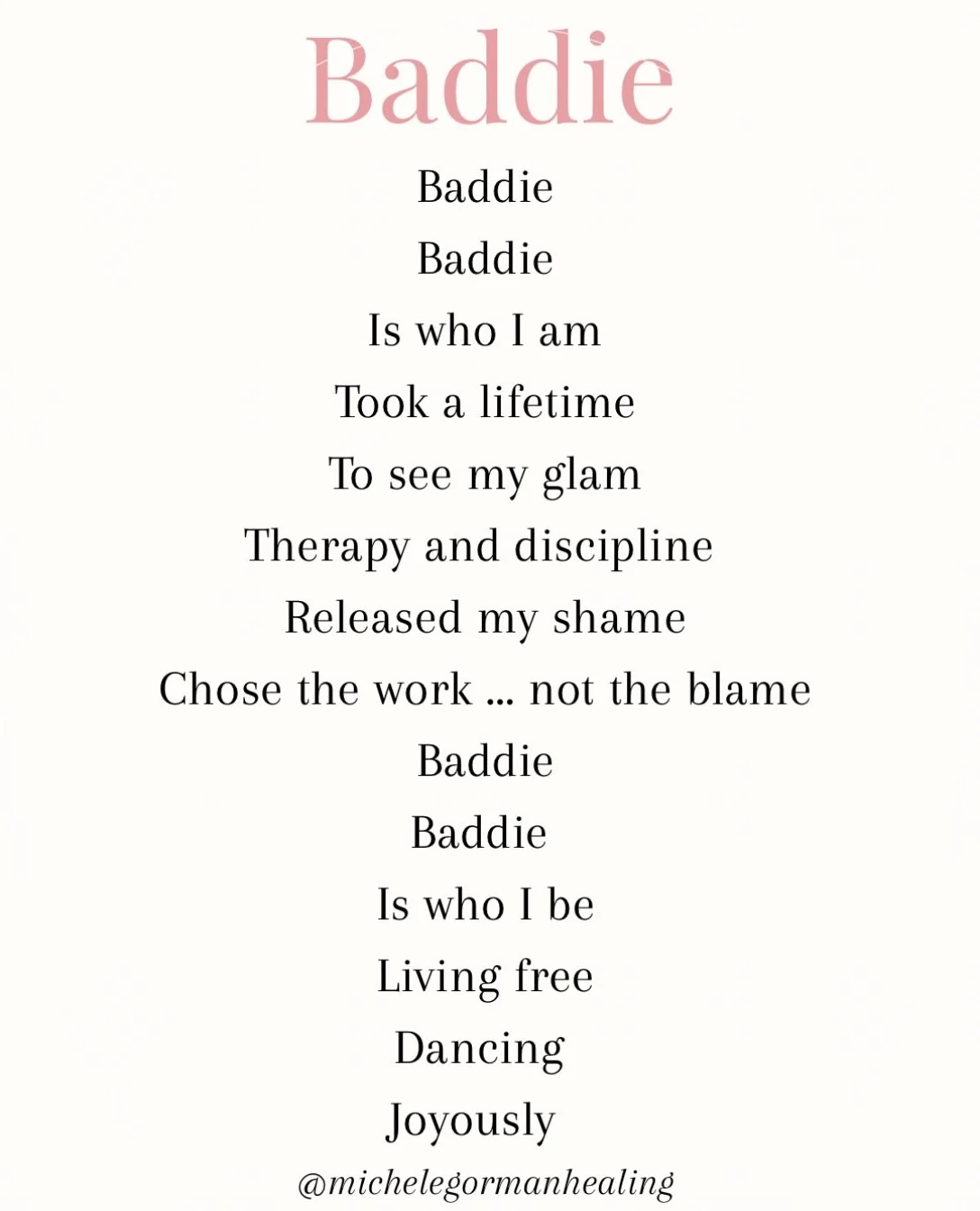 Dance.  Have fun.  Own your healing journey.  Celebrate wherever you are in the process. This life is too short and precious. 
Trust what you are building.💃🏻 🕺 

Sending you love now and always ❤️

#HeldAndBecoming #HealingThroughPoetry #HealingJo