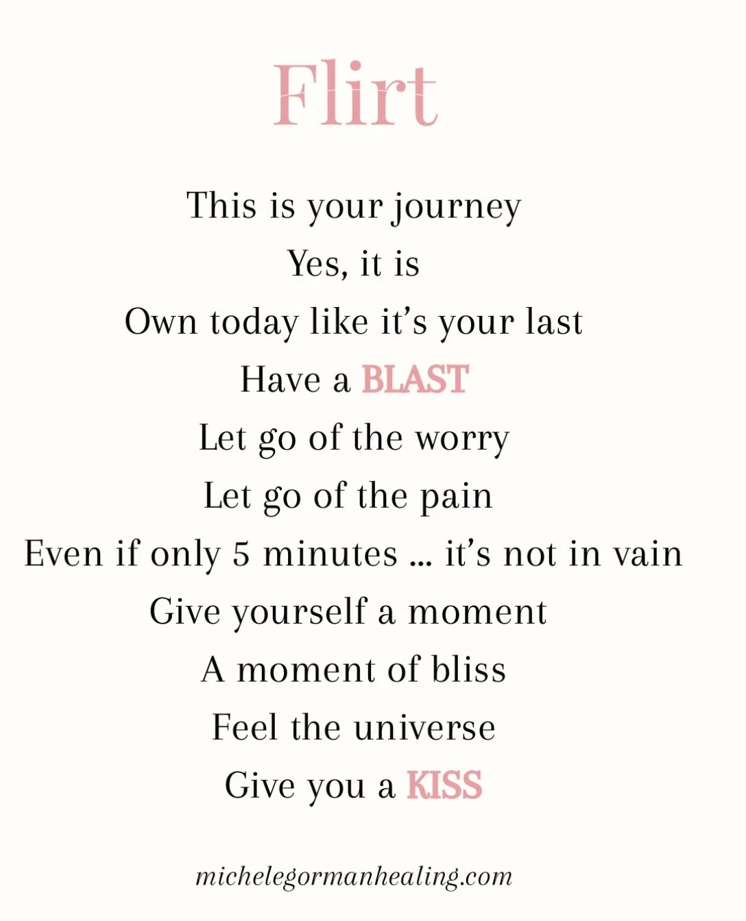 Flirt and love life ❤️ muahhh 😘

#FlirtWithLife #ChooseJoy #LiveFully #BePresent #SelfLove