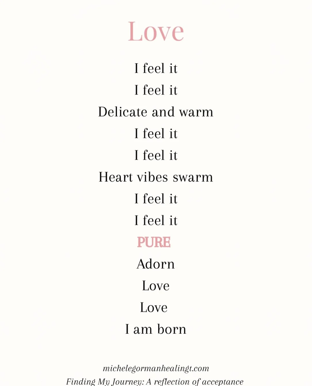 Love is magical ✨❤️

#HealingThroughPoetry #HeldAndBecoming #LovePoetry #SelfLovePoetry #PoetryCommunity
