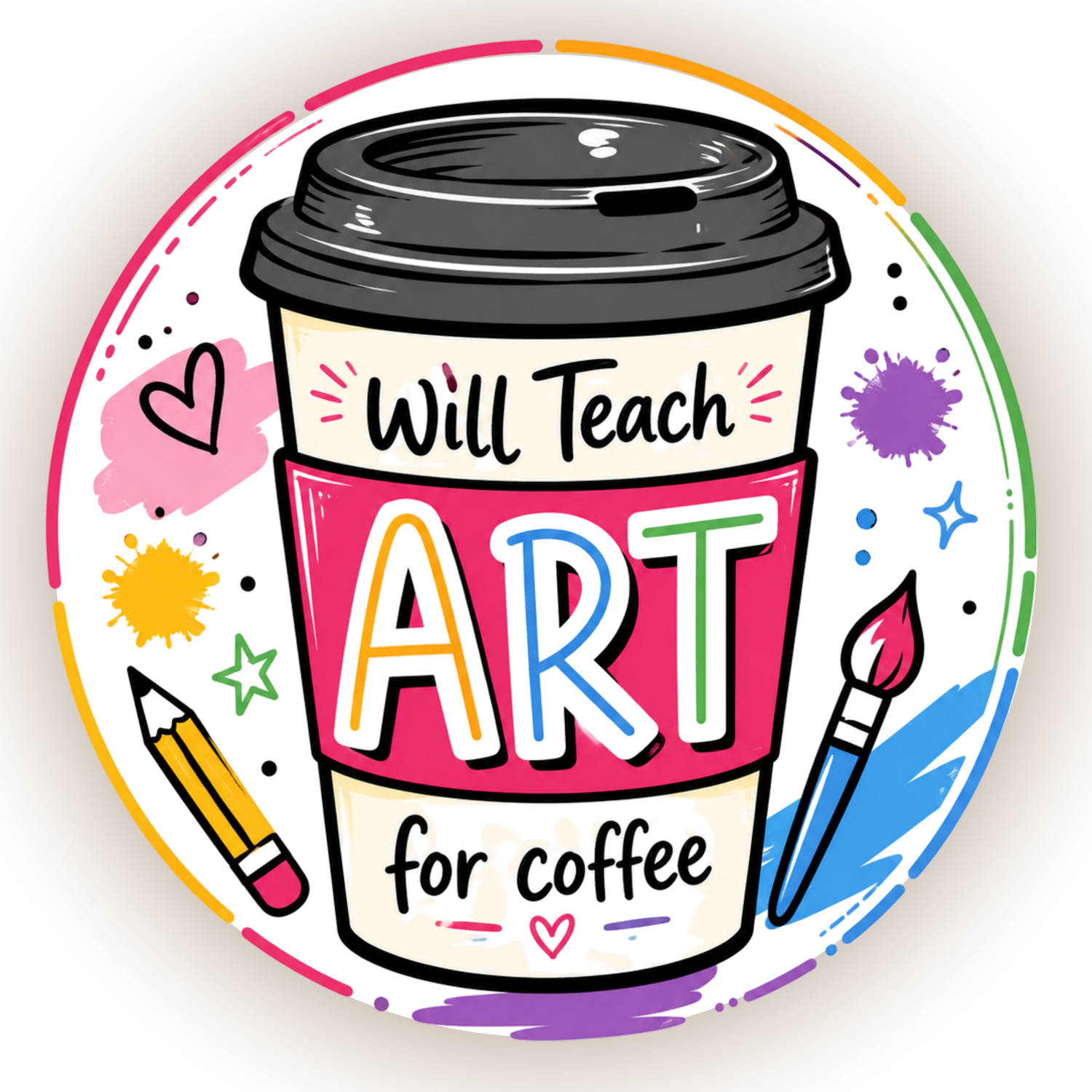 Will Teach Art for Coffee