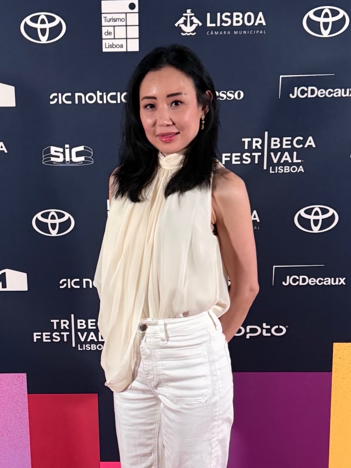 Had such an amazing time at this year&rsquo;s Tribeca Film Festival. Theo did too 😊🐶💫. Grateful for all the new friends and fellow writers and filmmakers I met this week.
