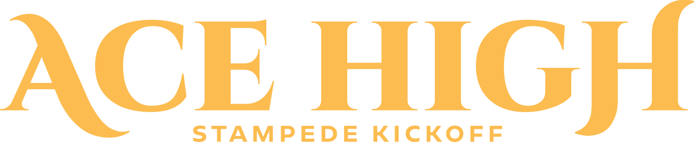Ace High Stampede Kickoff Logo
