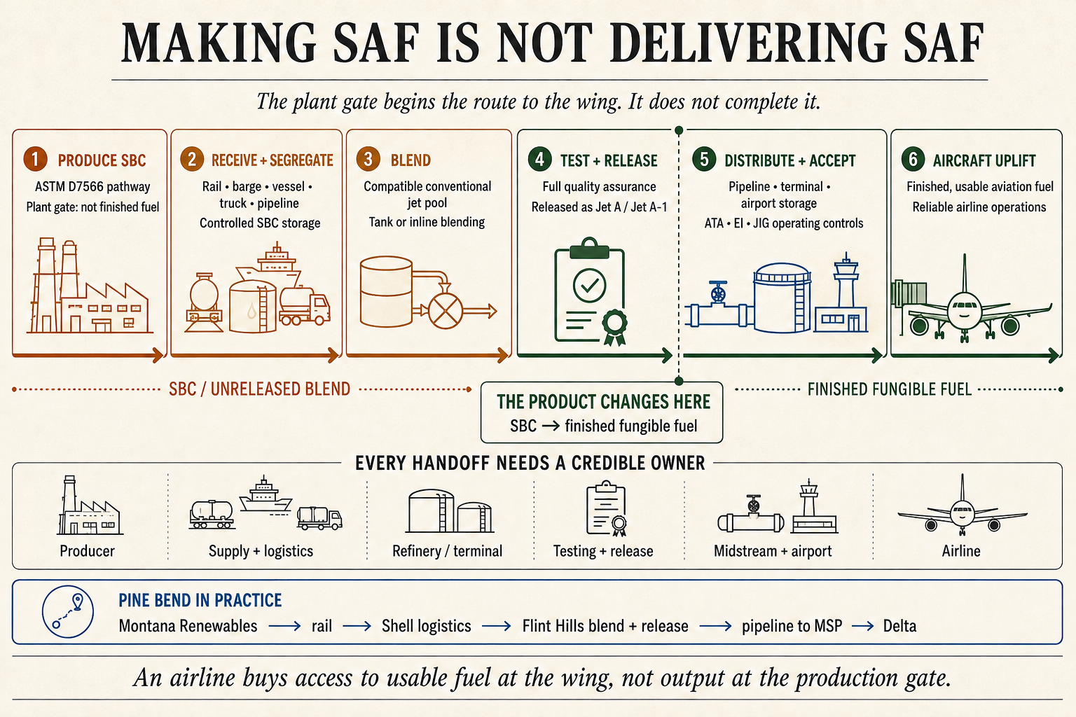 Making SAF Is Not Delivering SAF