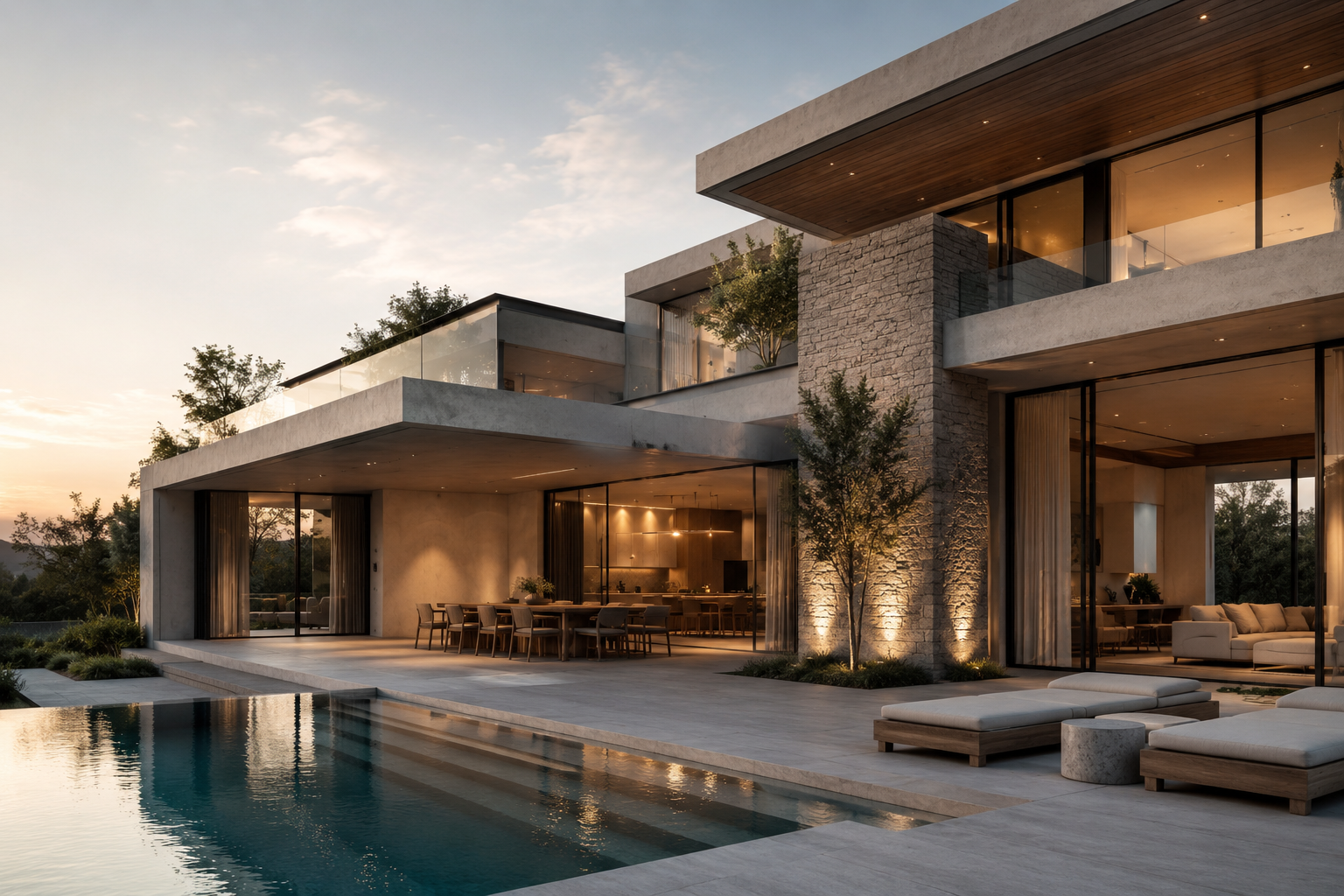 Coastal Residence

A contemporary luxury residence designed to create a seamless connection between architecture, landscape and lifestyle. Expansive glazing, natural materials and carefully considered indoor-outdoor living spaces combine to deliver a