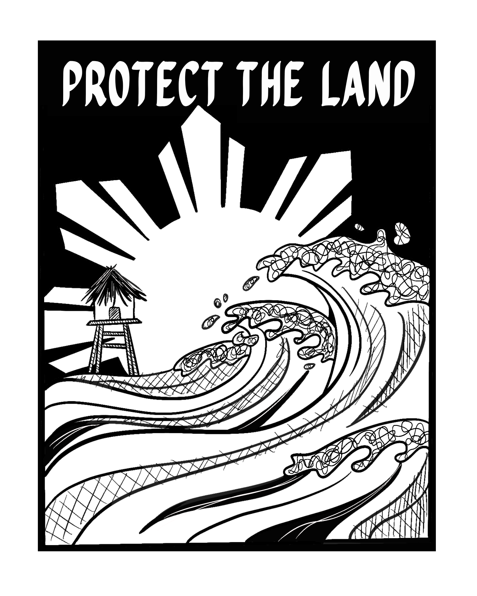Protect the Land [Sticker]