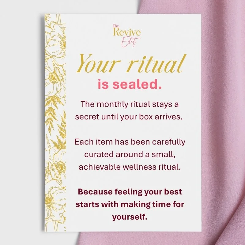 Your ritual is sealed. What's inside stays a secret until your box arrives — each piece chosen to flow quietly into the next. Preview the ritual Unseal when your box arrives (3).jpg