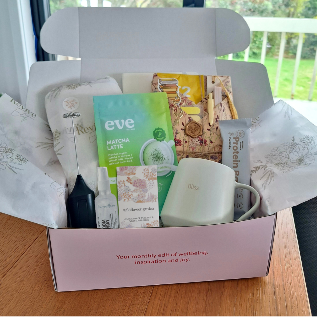 The Inner Circle Subscription Box | Over three months each Revive Edit introduces a new wellness theme, an achievable ritual to incorporate into your everyday life, an inspiring book, and a collection of thoughtfully chosen products