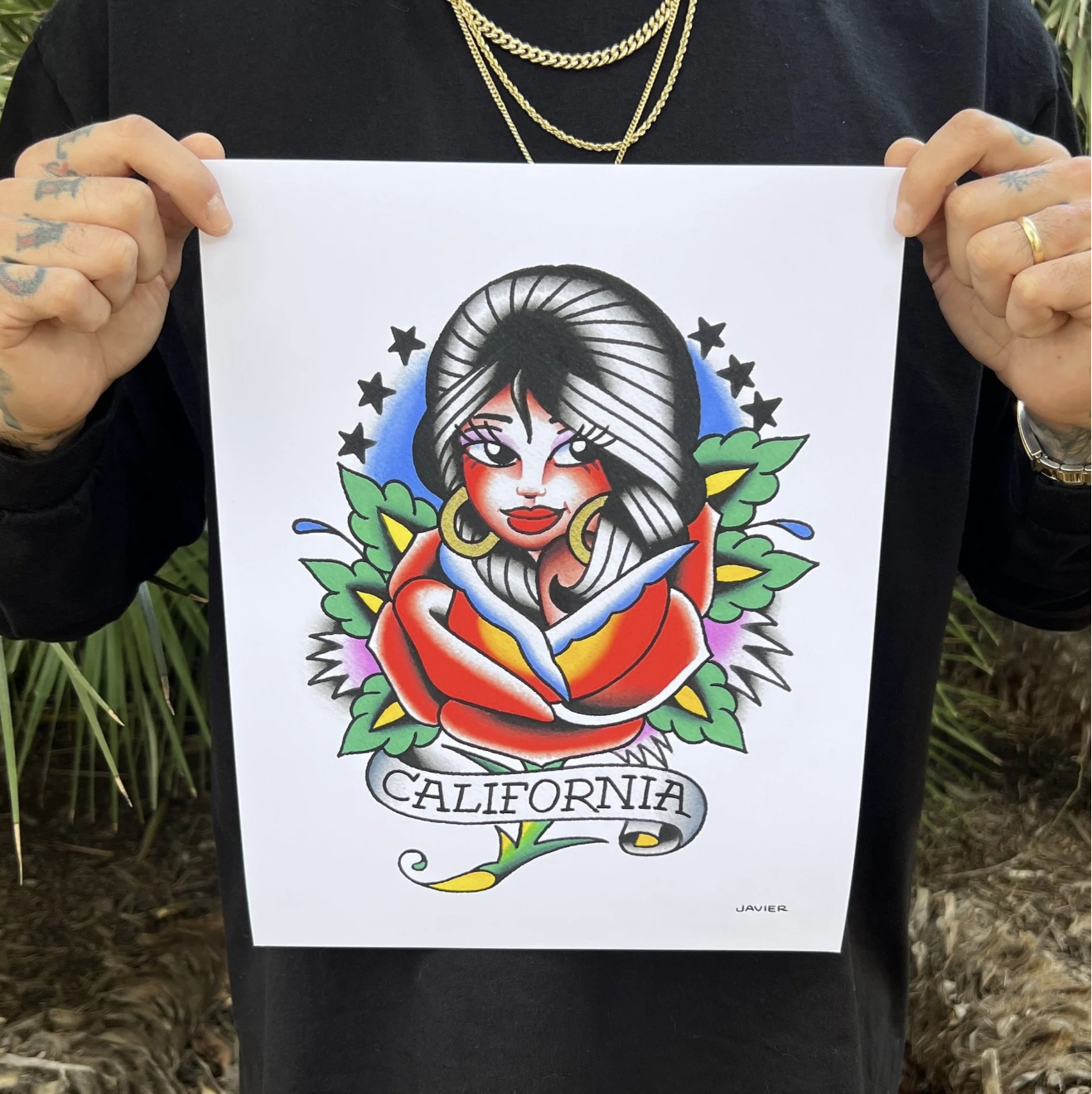 Rose Of California Print