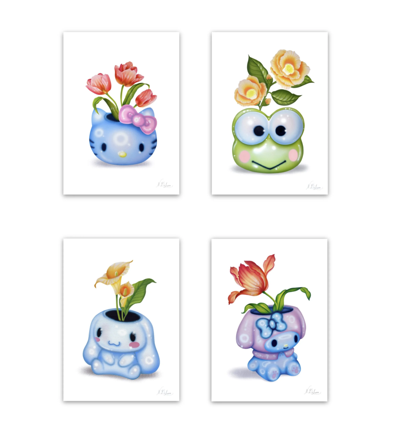 Cutie Club Vol 1 - Mini Print set