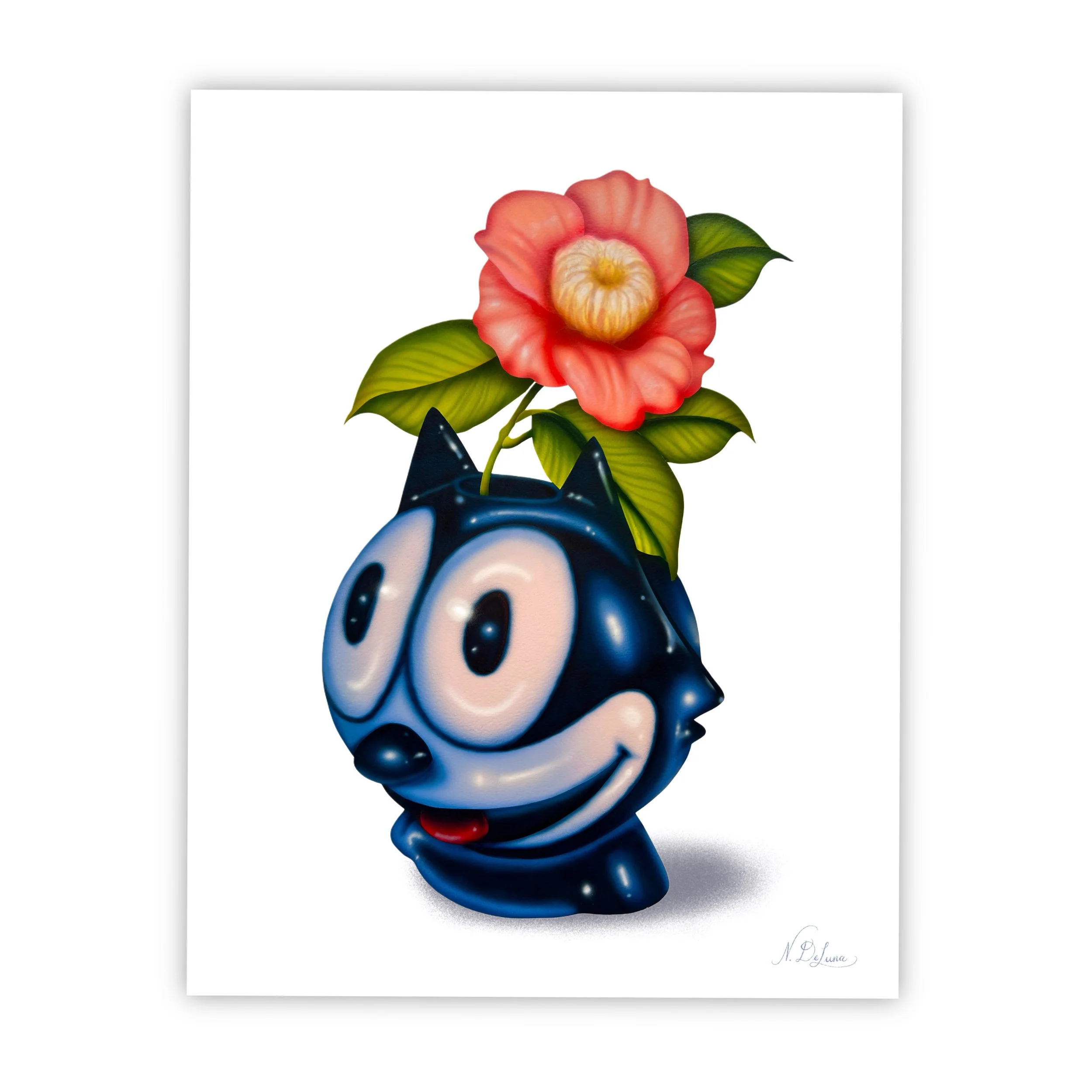 Felix Florals - Art Print