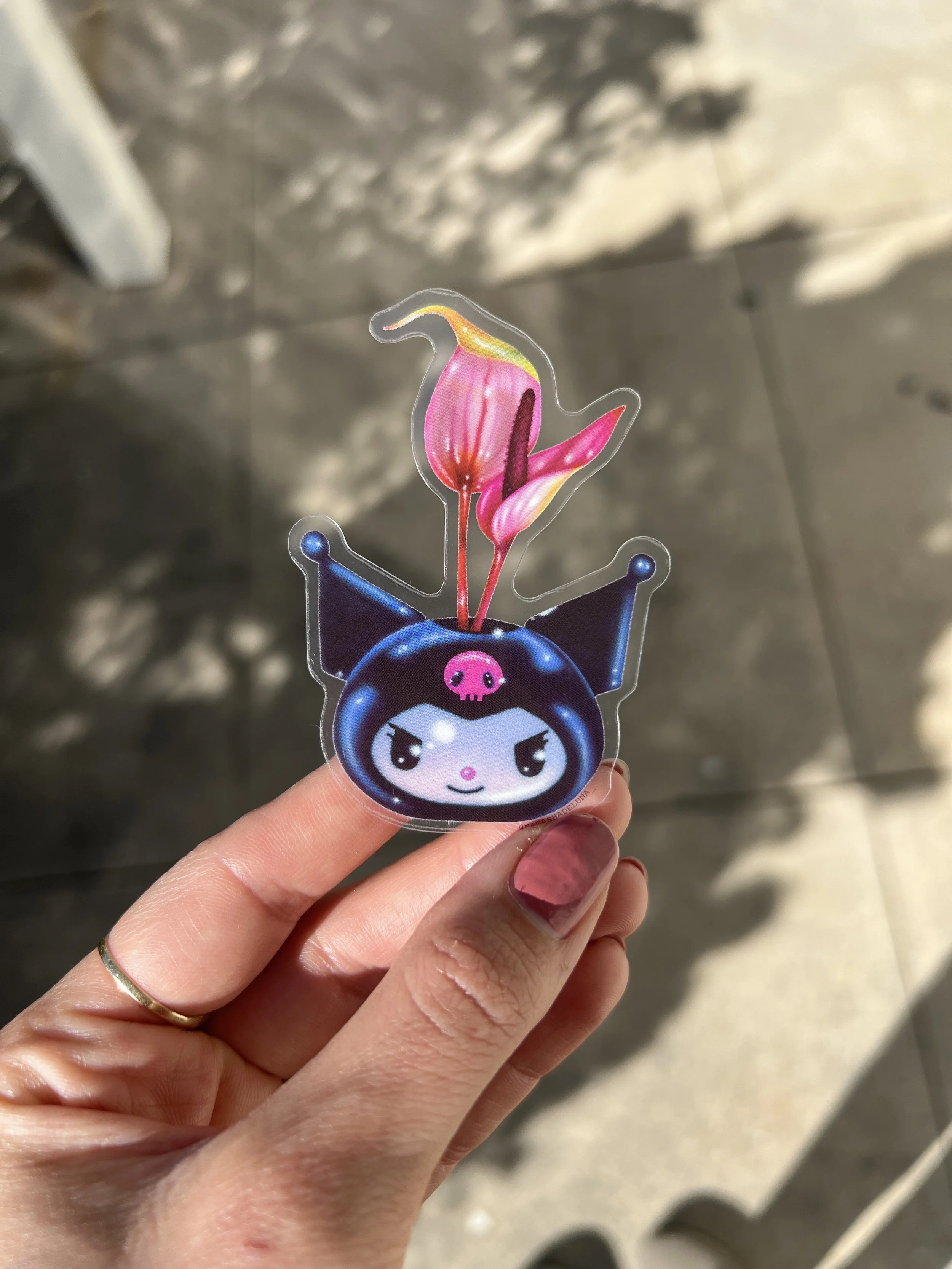 Bad Gal Floral Sticker