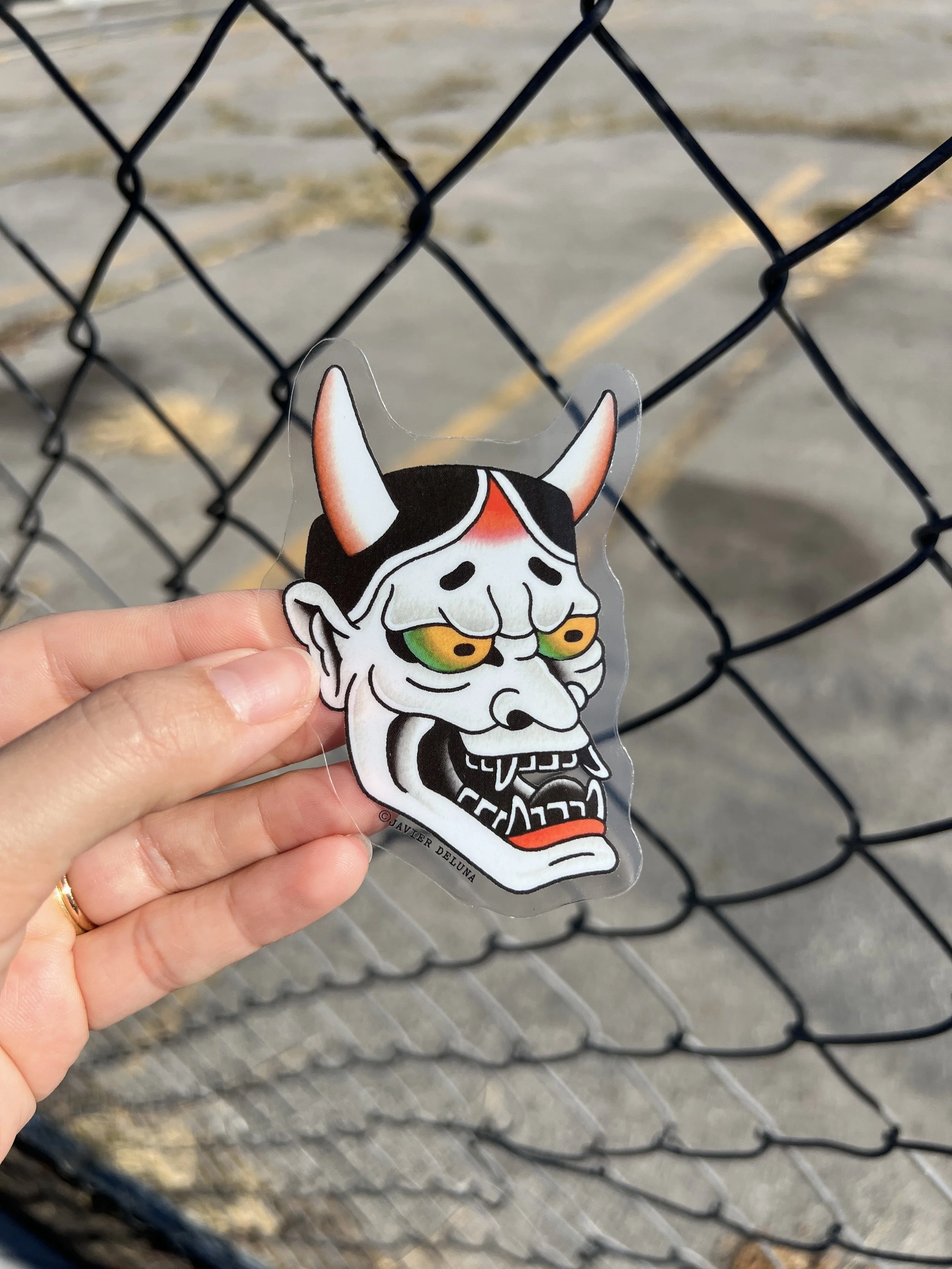 Hannya Sticker