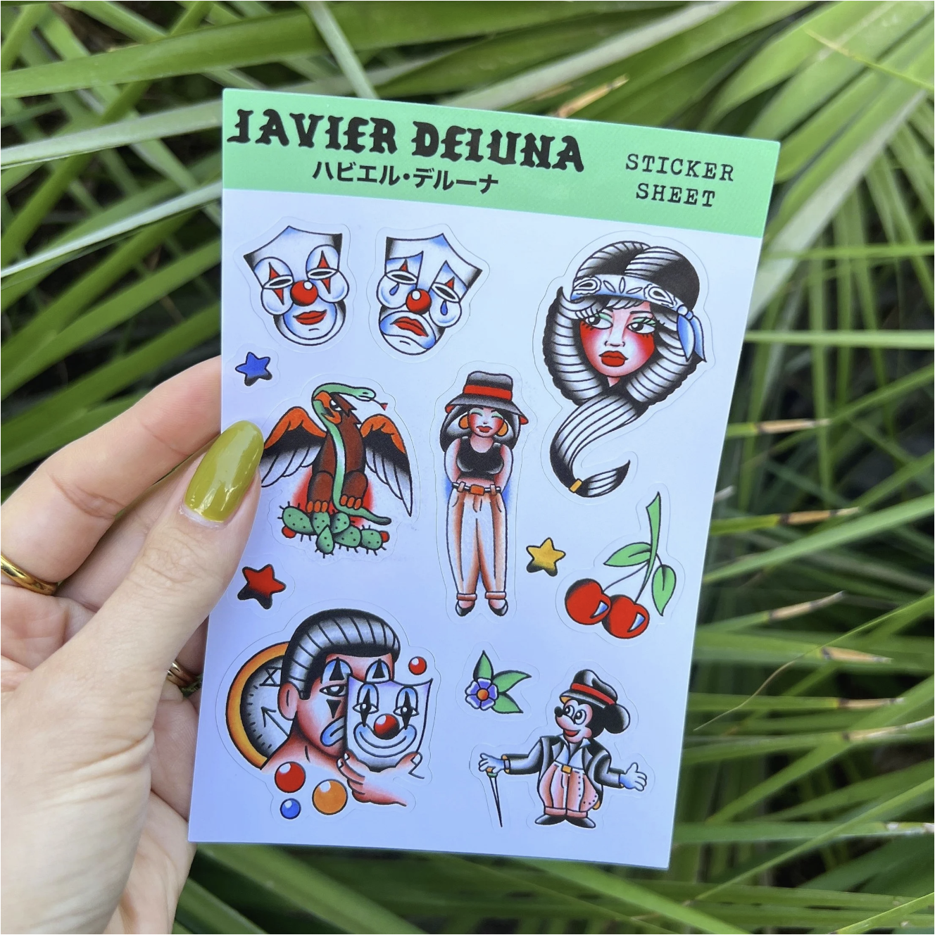 "Badass Sheet of Stickers"