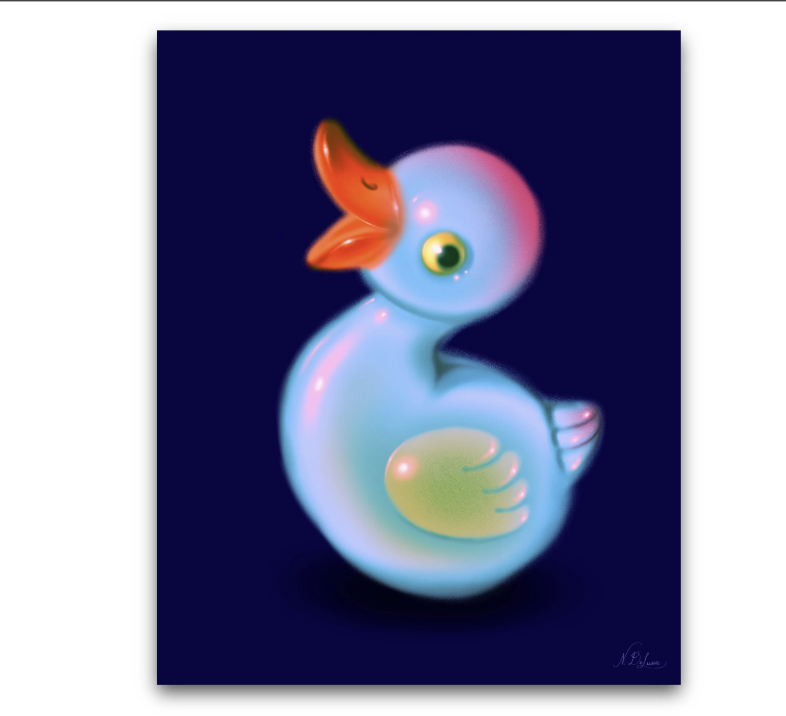 Ducky - Art Print