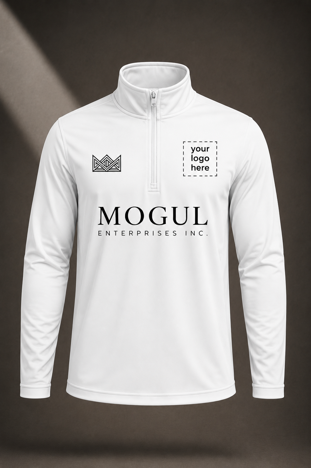 Quarter zip Athletic Shirt