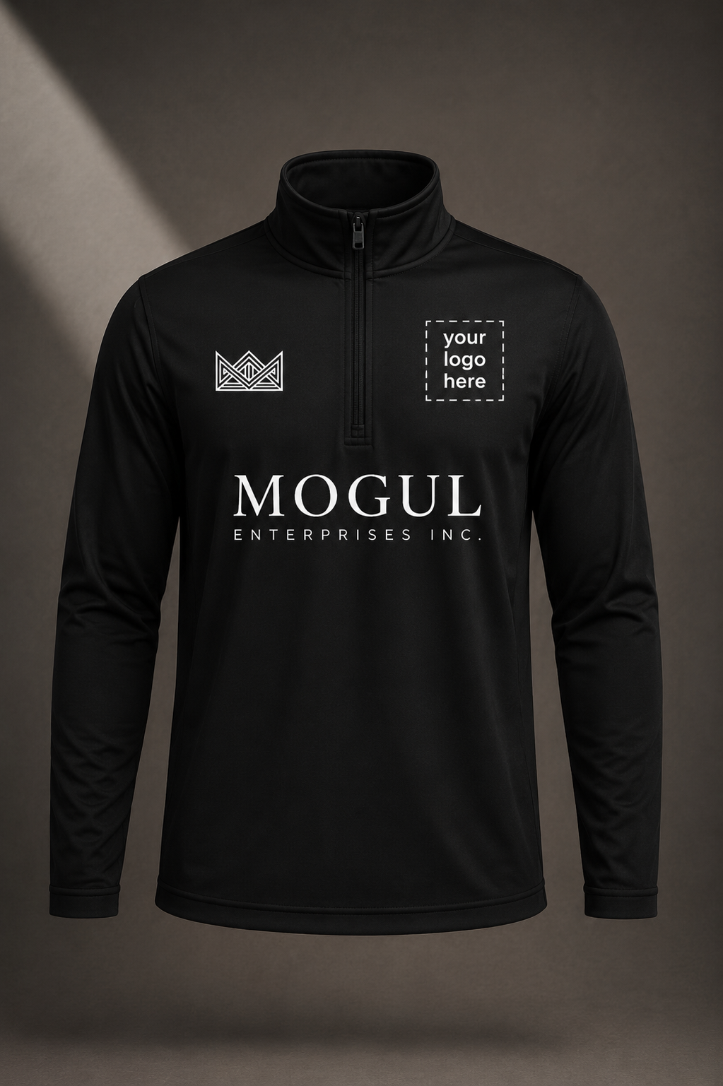 Quarter zip Athletic Shirt