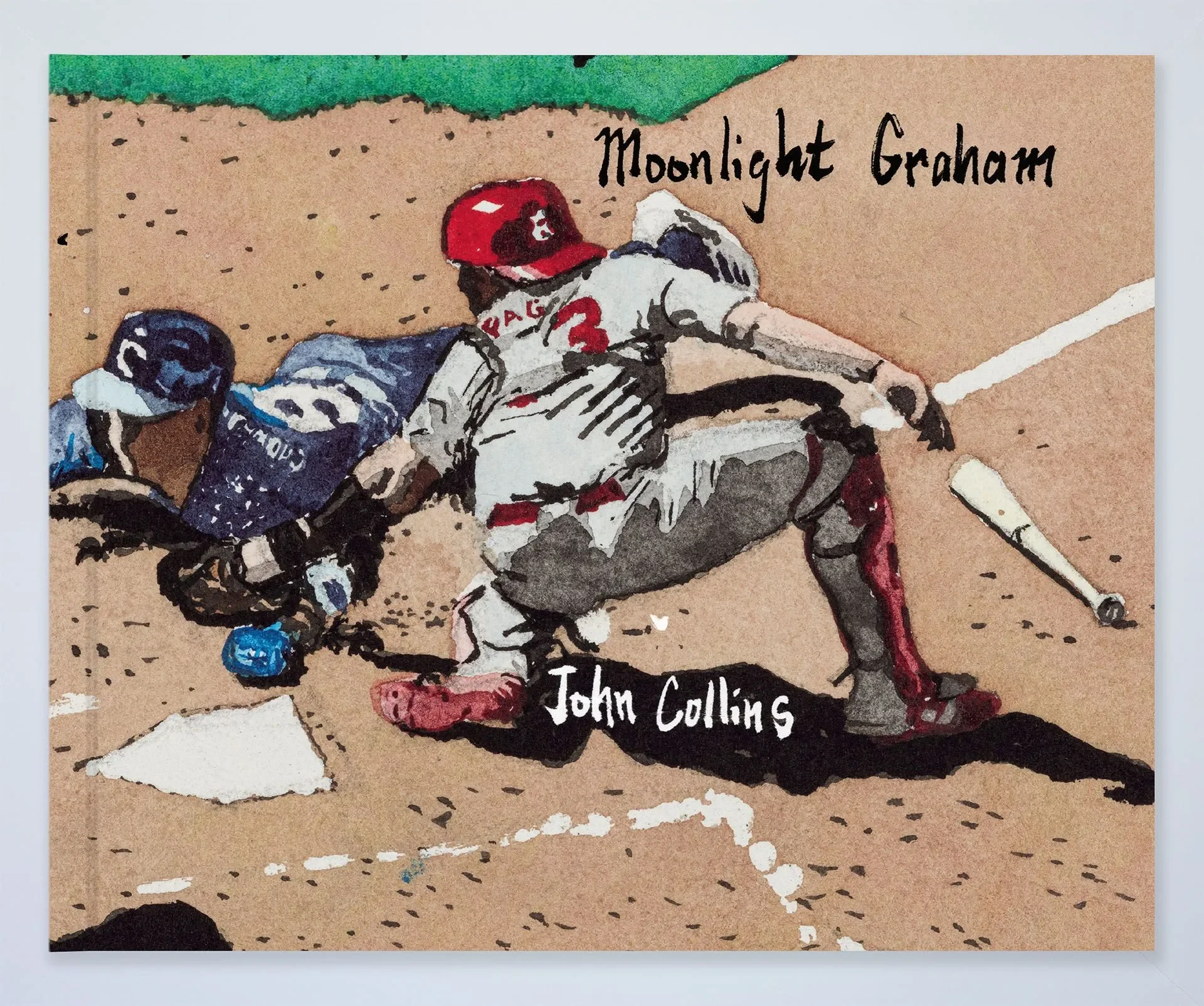 John Collins: Moonlight Graham (2026). Published by Track 16 / Smart Art Press (Los Angeles). 284 pages. 8.75 x 11”.