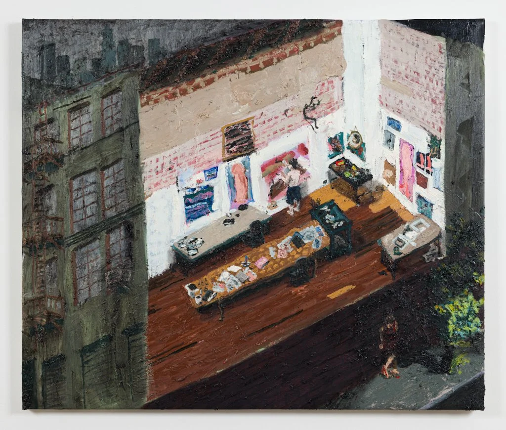 Dicks
Oil on found drapery
44" x 52"
2025