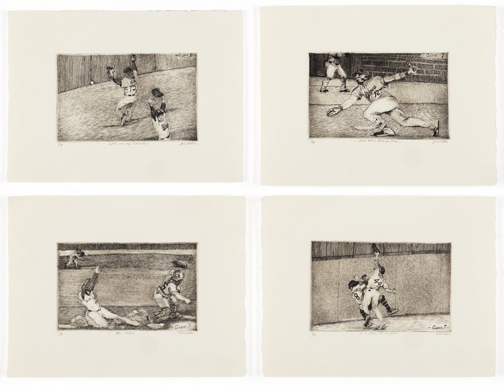 The Four Graces
Intaglio ink print on Rives BFK
Set of 4
Editions of 18
Image size 5" x 9"
Paper size 10" x 13"