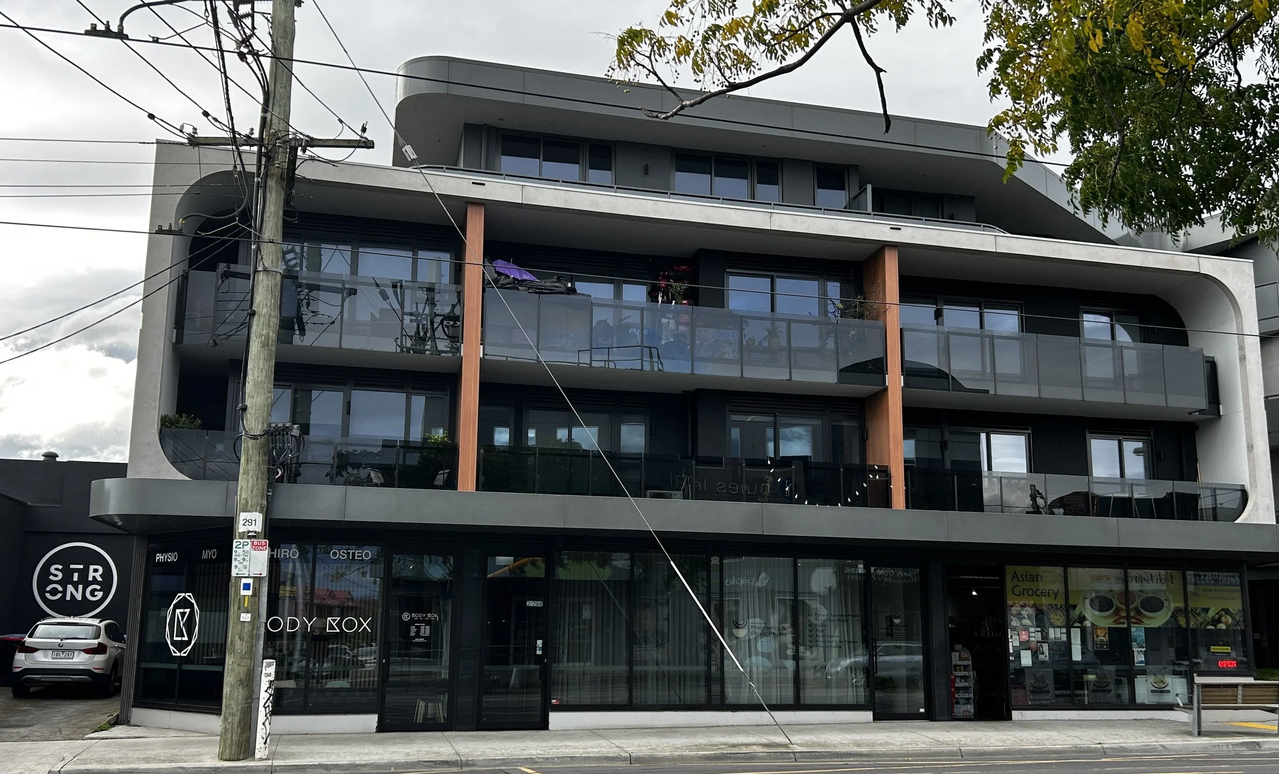 Lian Vandenberg’s consulting rooms in Essendon North.