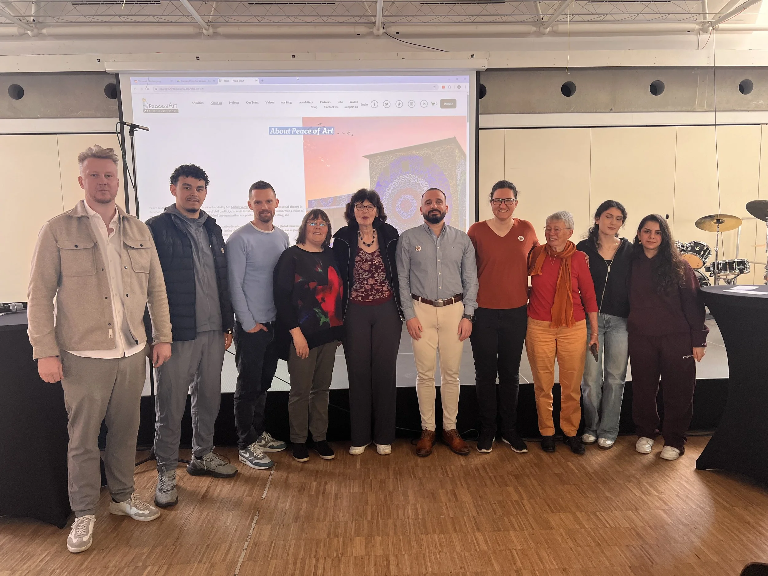 Exploring the Role of Art in Peacebuilding: Visit to GSO Oberschule mit Gymnasialer Oberstufe in Bremen