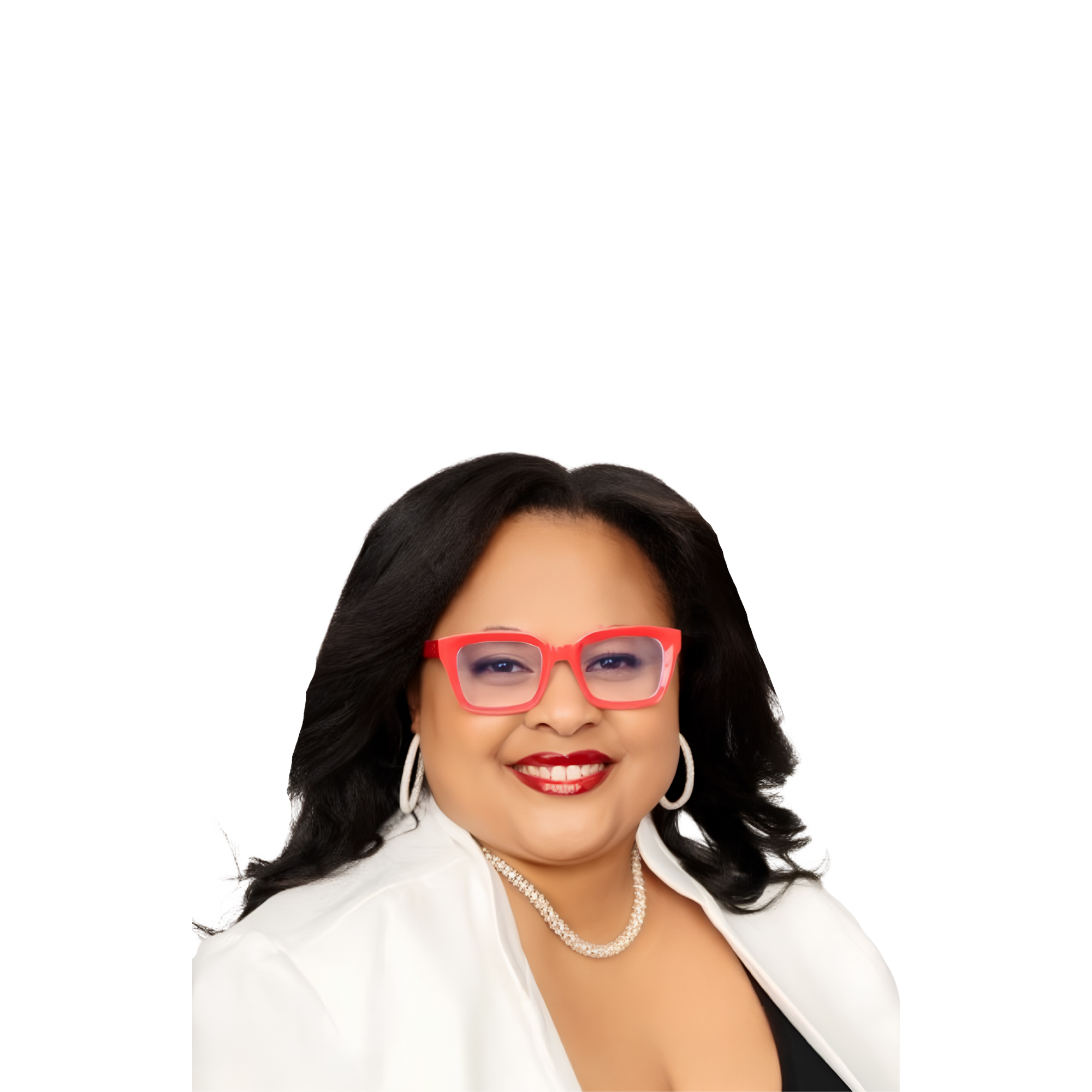 Black woman smiling