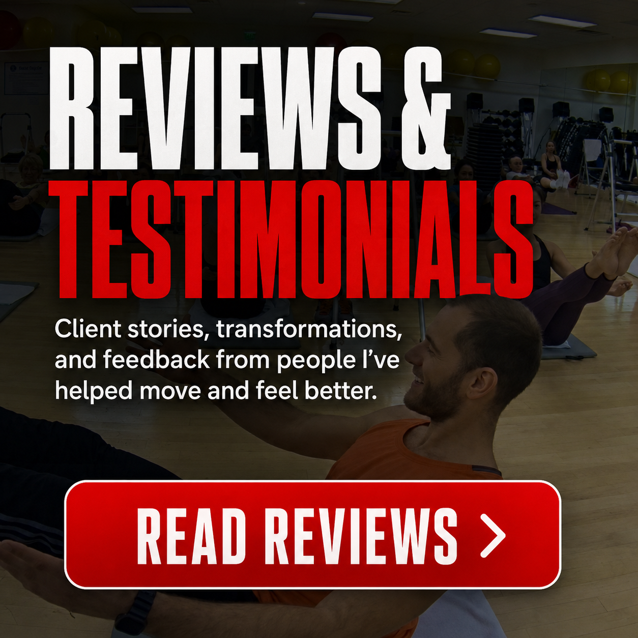 Reviews page coming soon-- See past reviews on Facebook @MatthewCarneyFitness