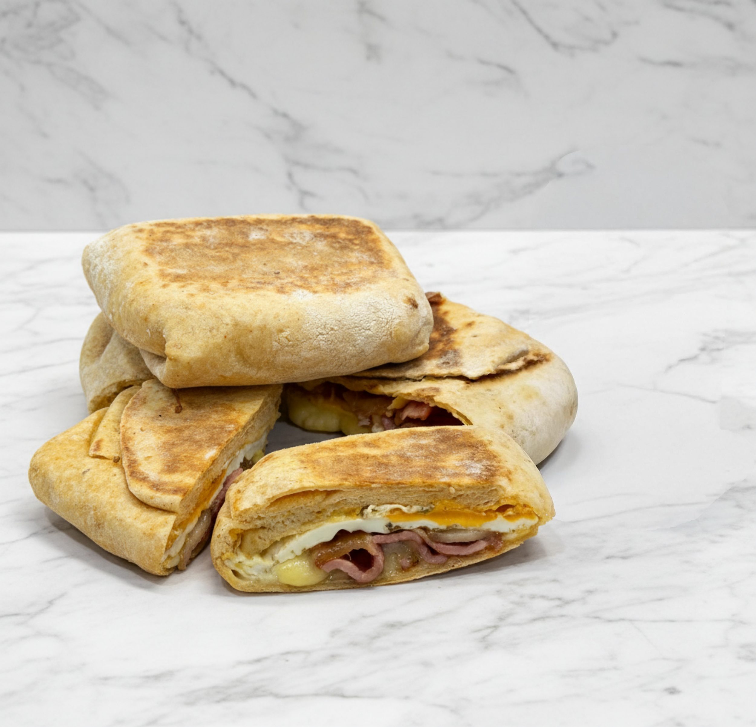 Ham and cheese bun