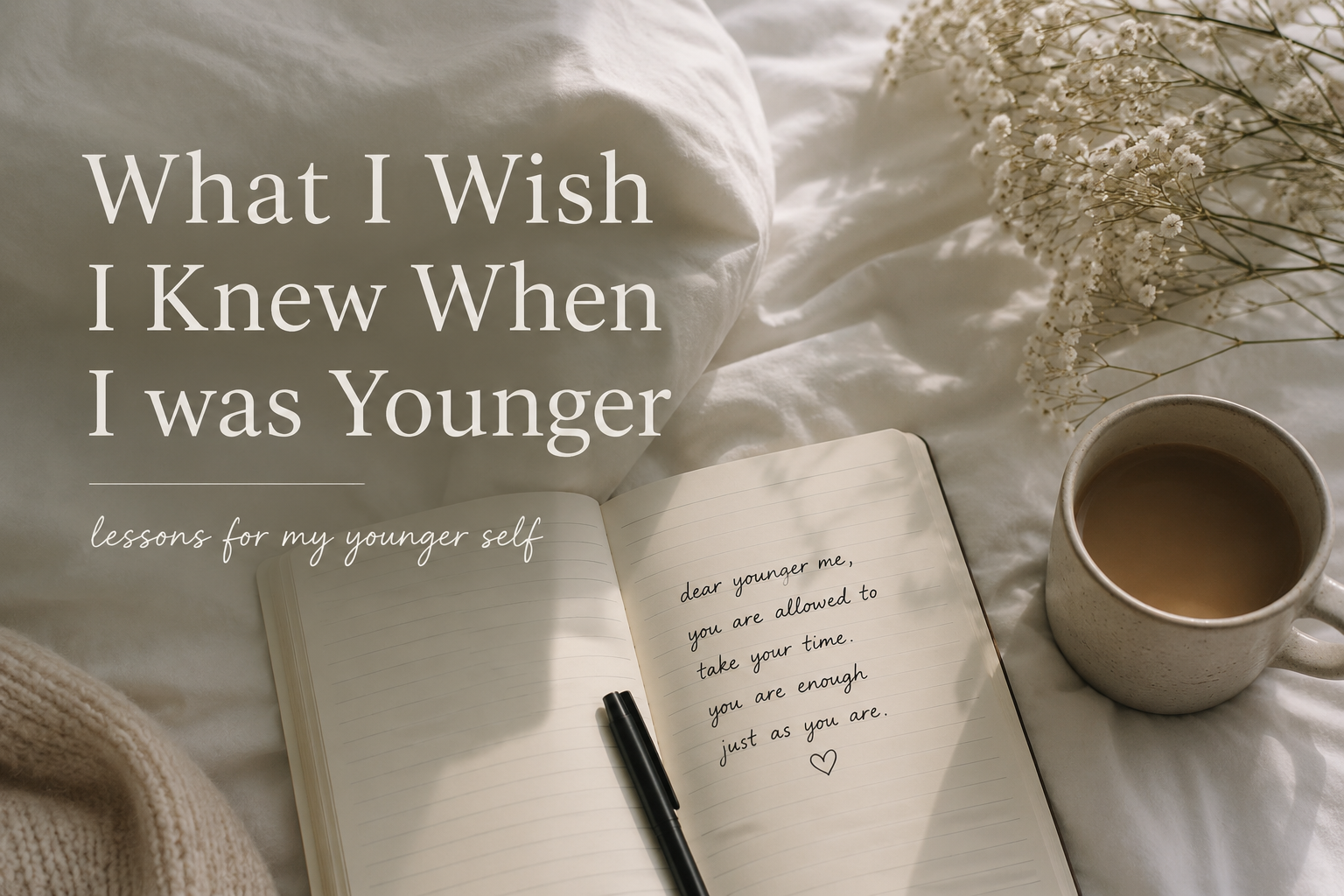 What I Wish I Knew When I was Younger